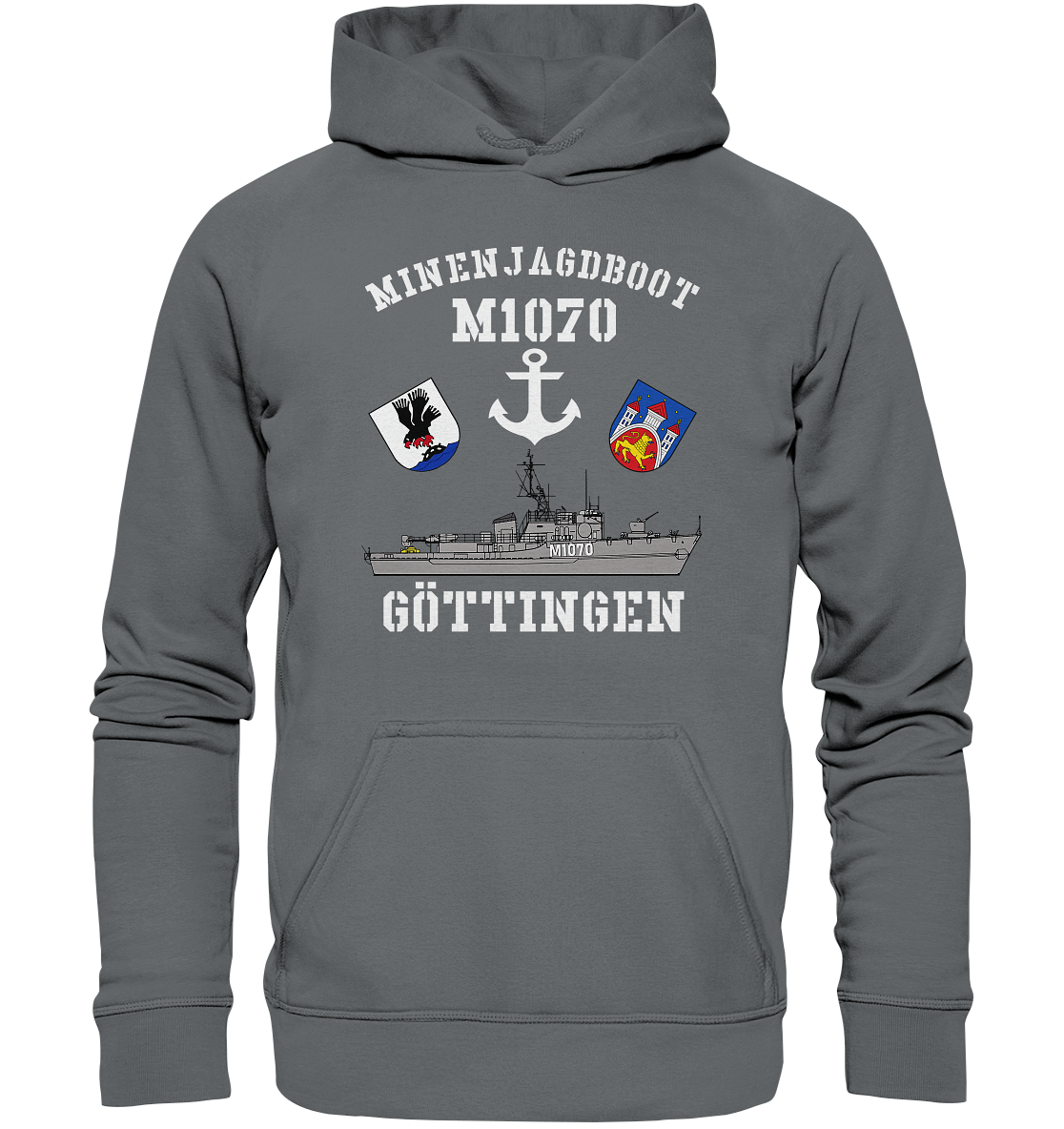 Mij.-Boot M1070 GÖTTINGEN Anker - Basic Unisex Hoodie