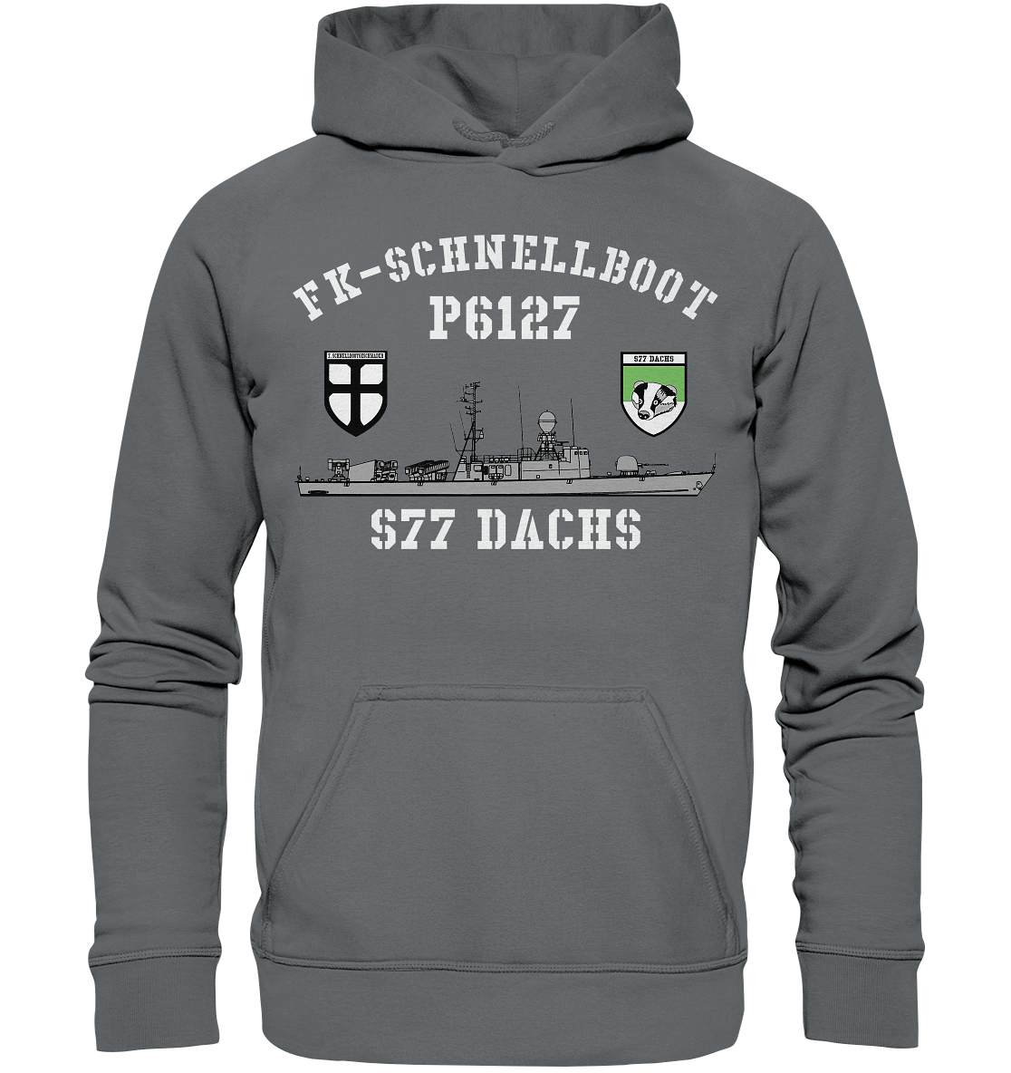 P6127 S77 DACHS 7.SG - Basic Unisex Hoodie