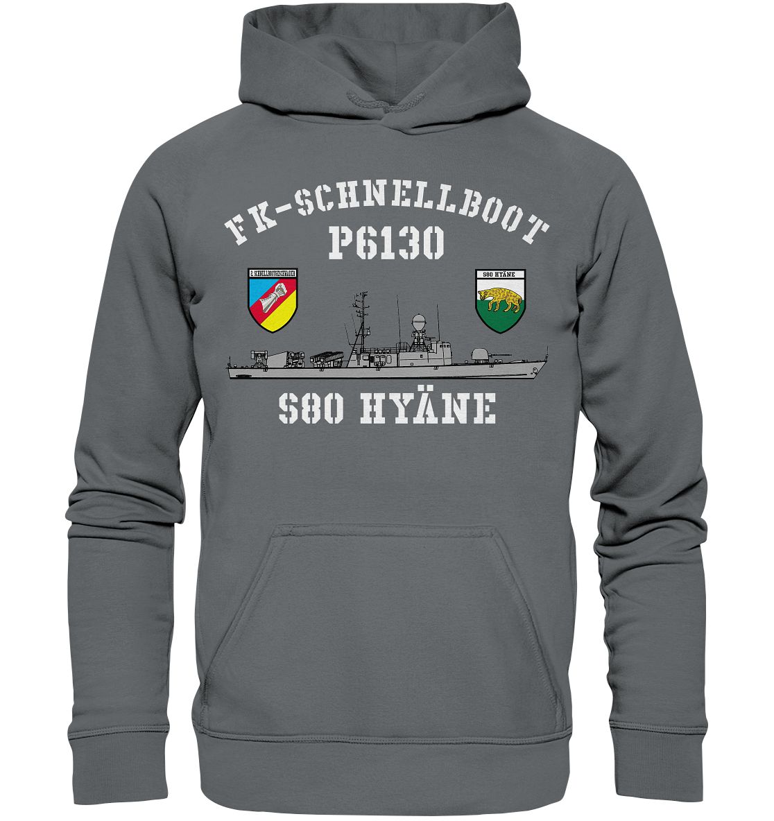 P6130 S80 Hyäne 2.SG - Basic Unisex Hoodie