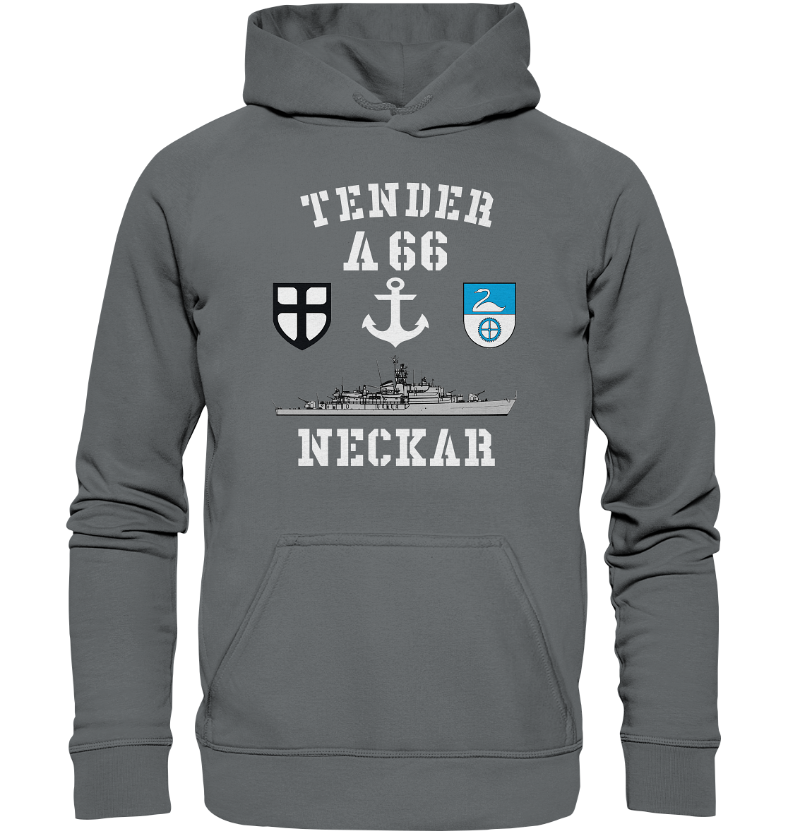 Tender A66 NECKAR 7.SG ANKER - Basic Unisex Hoodie