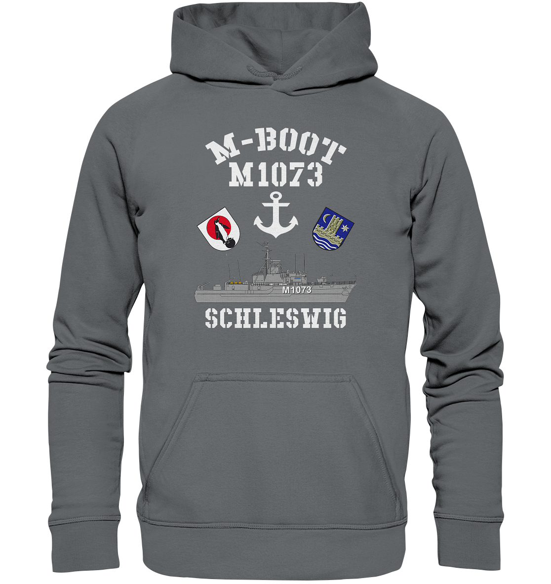 M-Boot M1073 SCHLESWIG Anker (HL) - Basic Unisex Hoodie