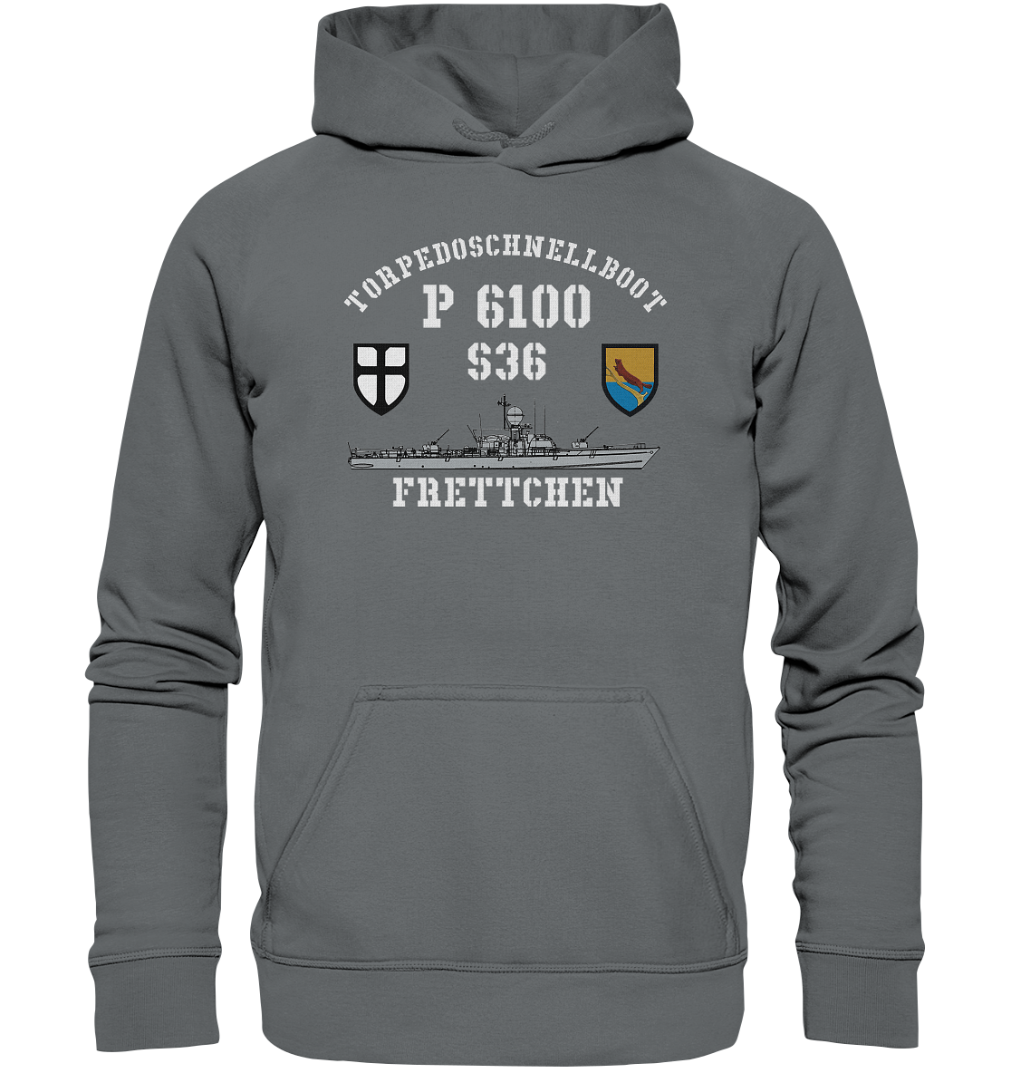 P 6100 S36 FRETTCHEN - Basic Unisex Hoodie