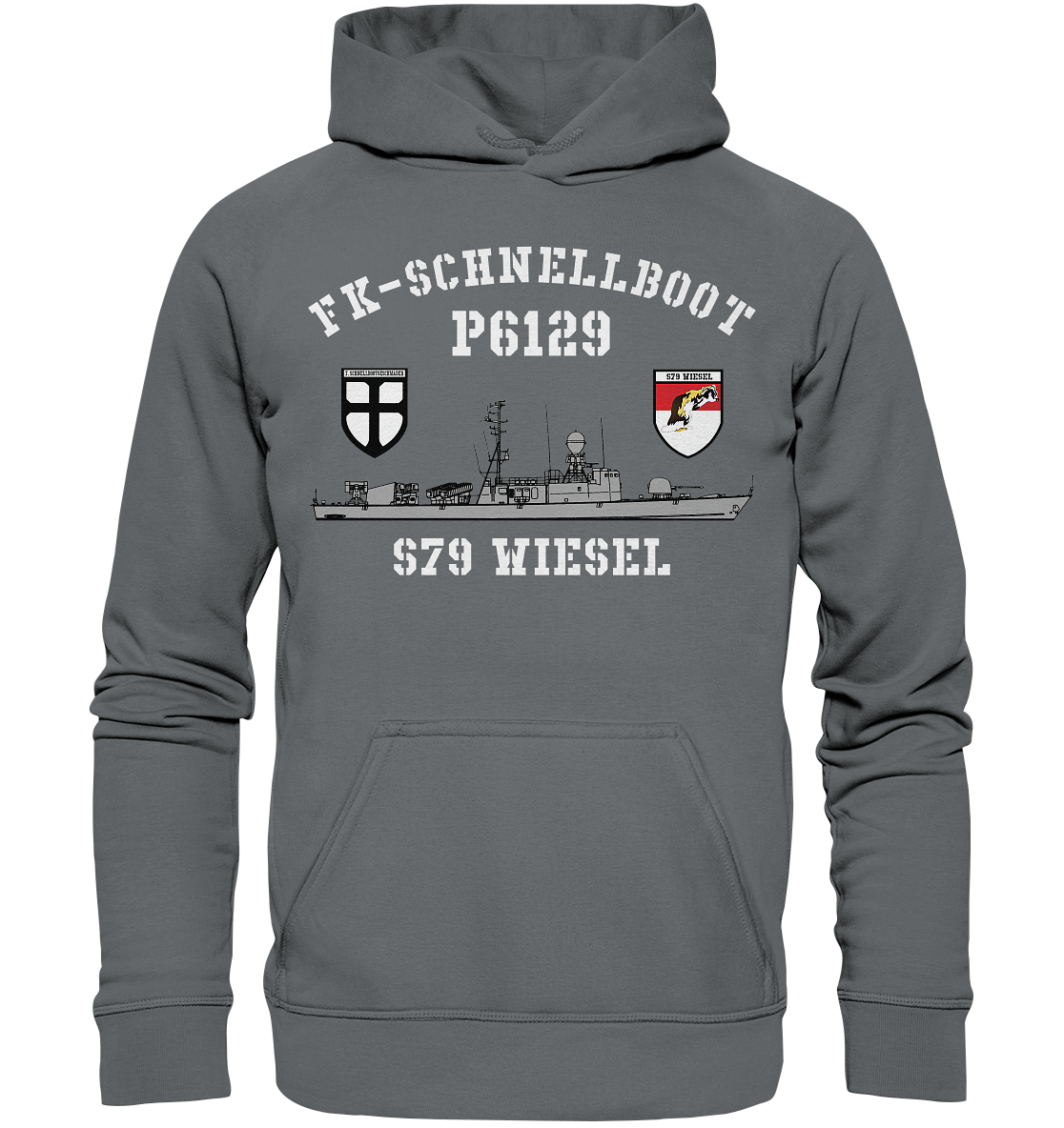P6129 S79 WIESEL 7.SG - Basic Unisex Hoodie