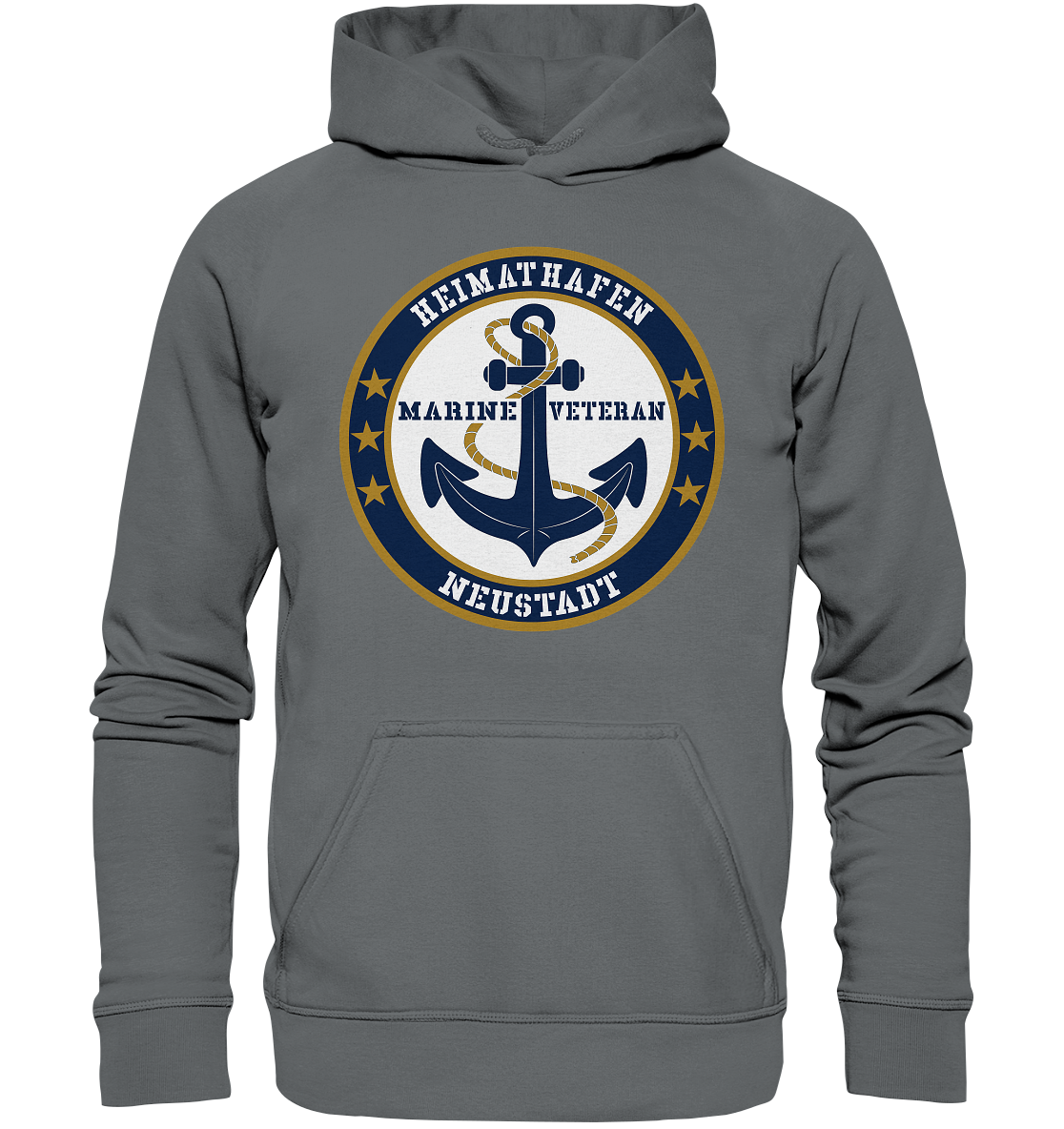 Marine Veteran Heimathafen NEUSTADT - Basic Unisex Hoodie
