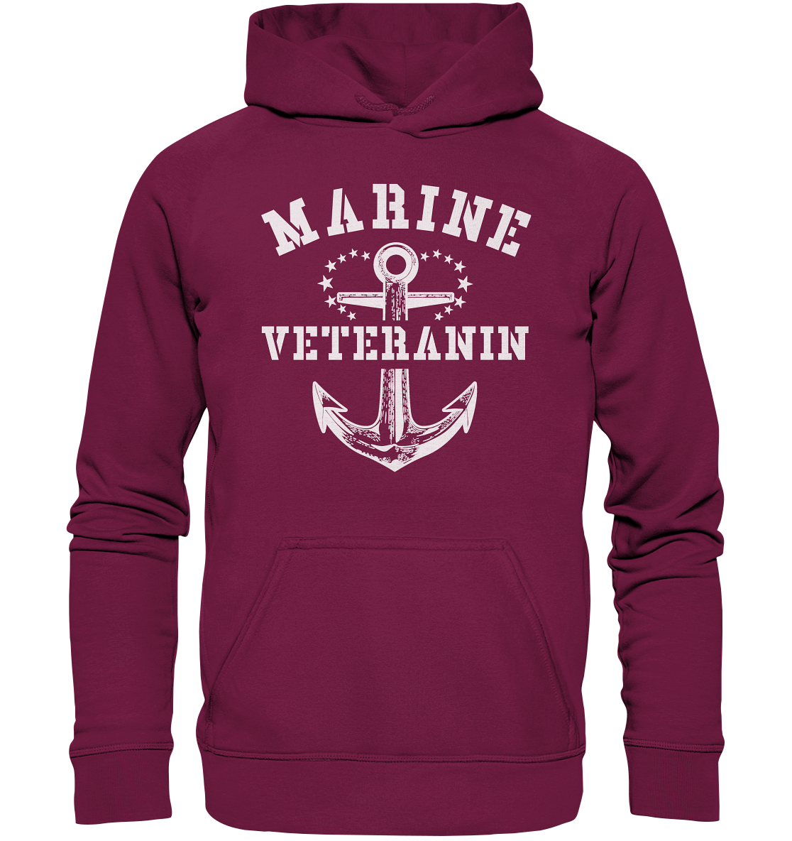 Marine Veteranin - Basic Unisex Hoodie