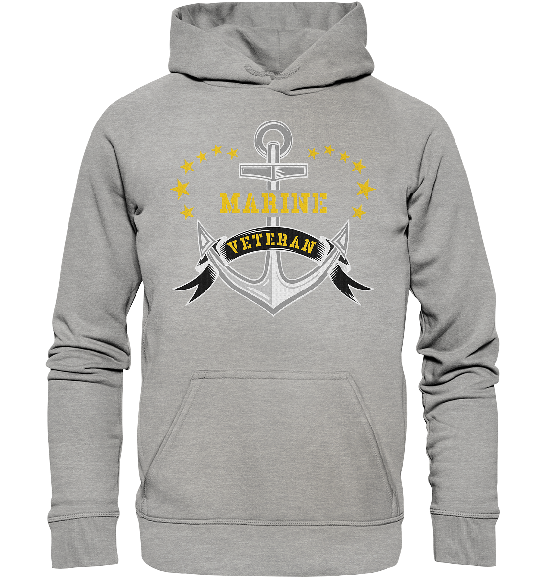 ANKER MARINE VETERAN - Basic Unisex Hoodie