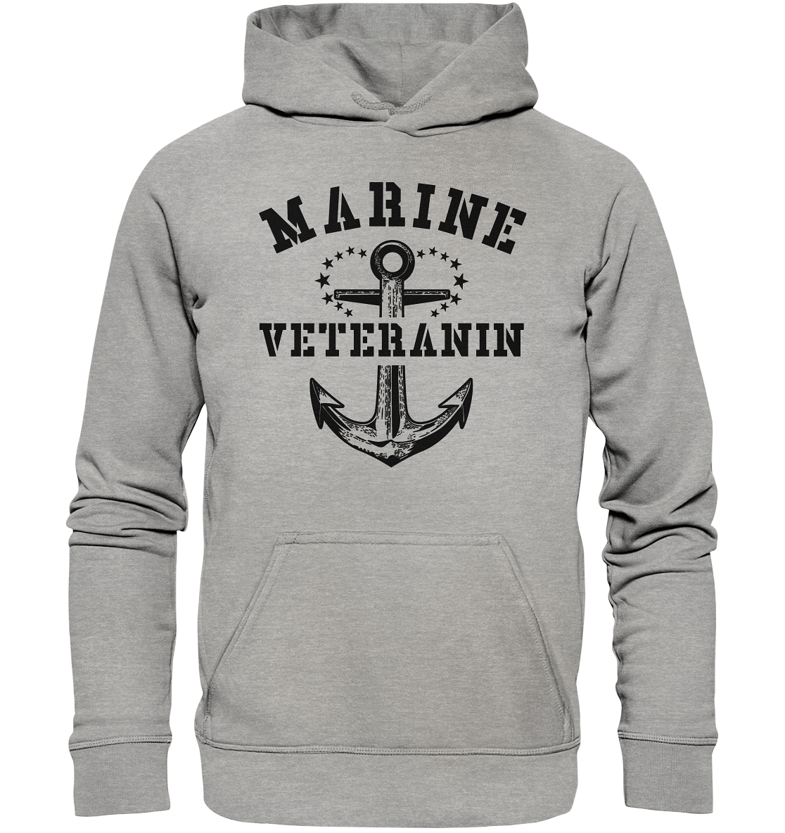 Marine Veteranin - Basic Unisex Hoodie