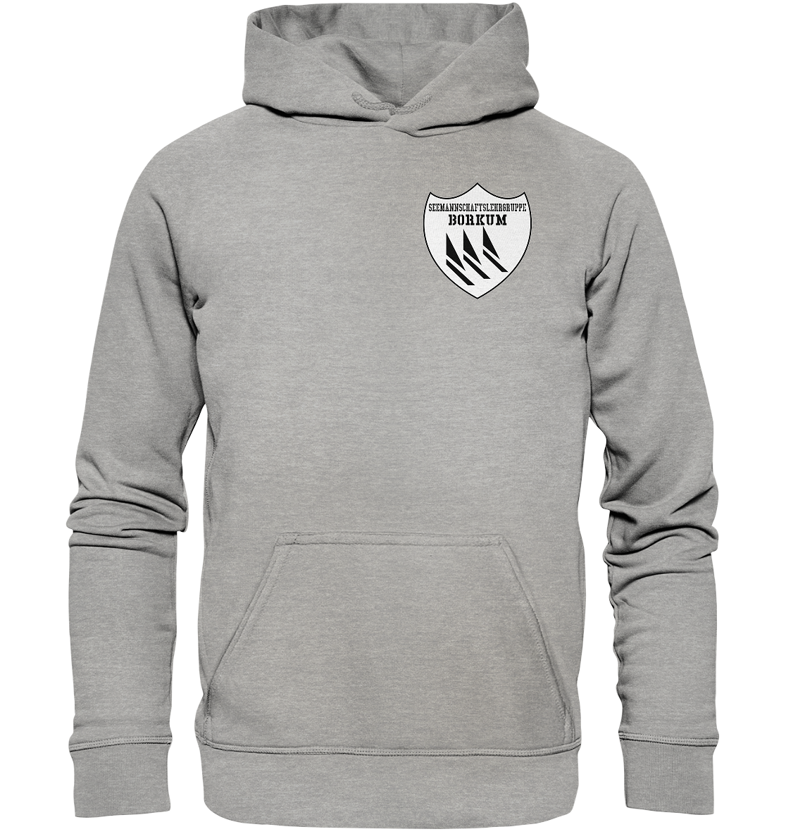 Seemannschaftslehrgruppe BORKUM Brustwappen - Basic Unisex Hoodie
