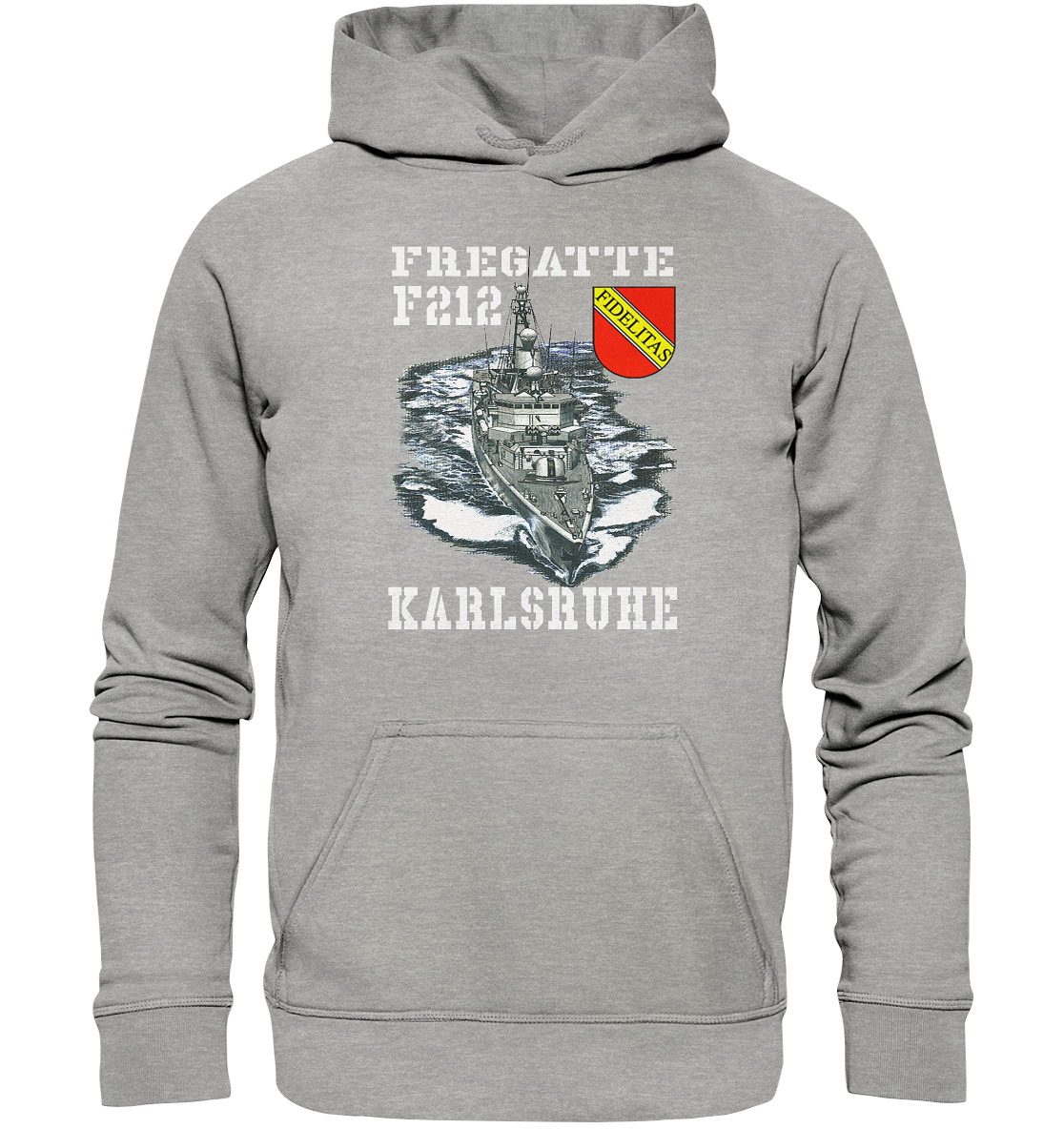 Fregatte F212 KARLSRUHE - Basic Unisex Hoodie