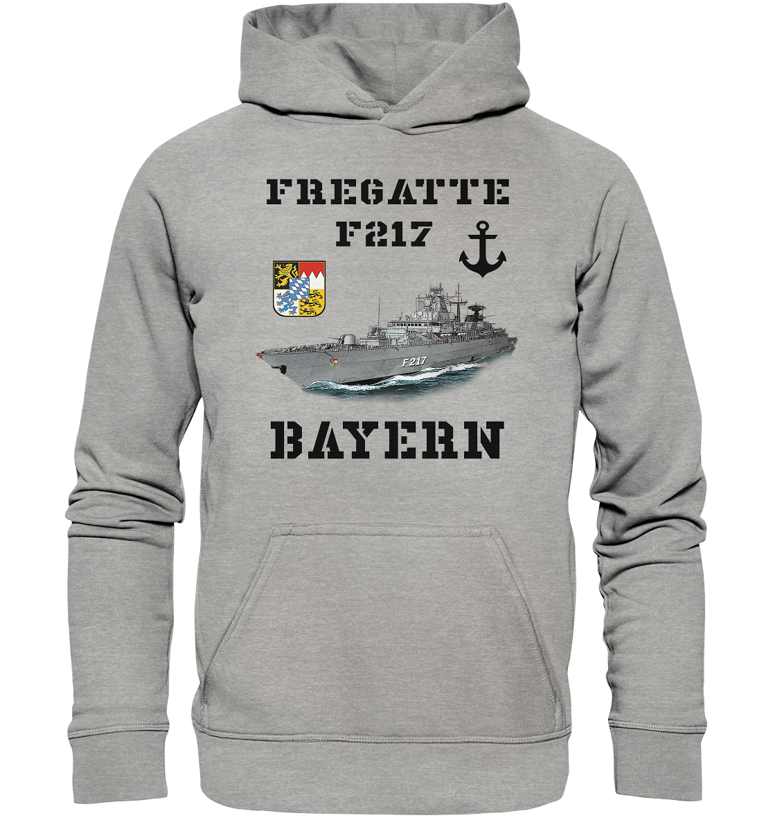 F217 Fregatte BAYERN - Basic Unisex Hoodie