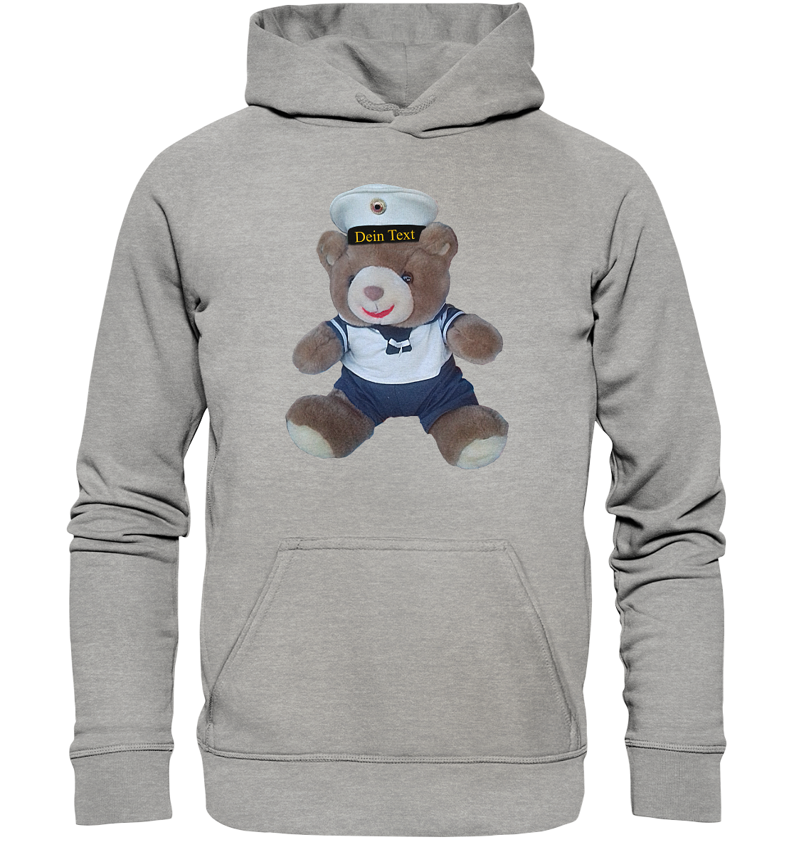 Teddy DEIN TEXT - Basic Unisex Hoodie