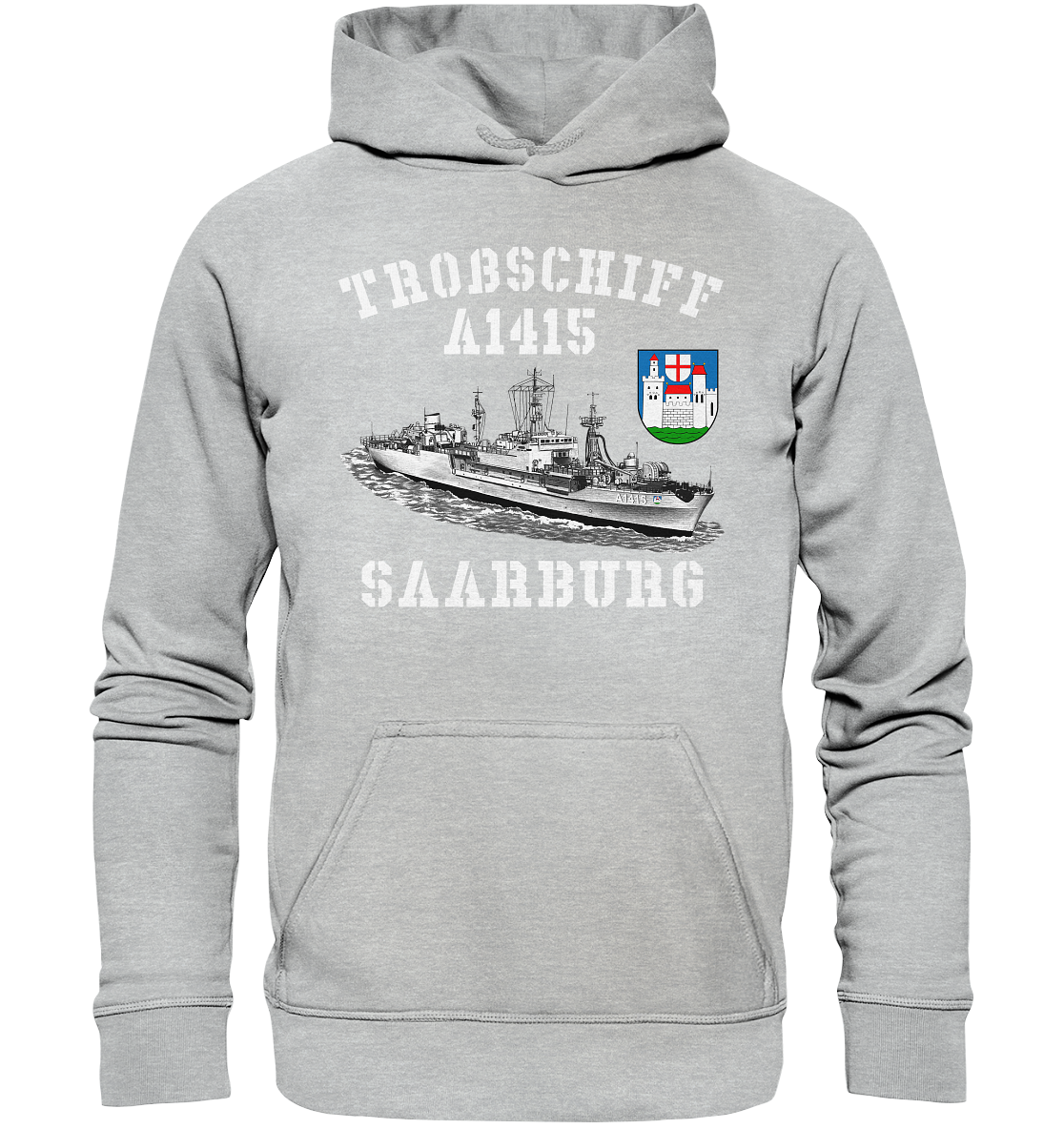 Troßschiff A1415 SAARBURG - Basic Unisex Hoodie