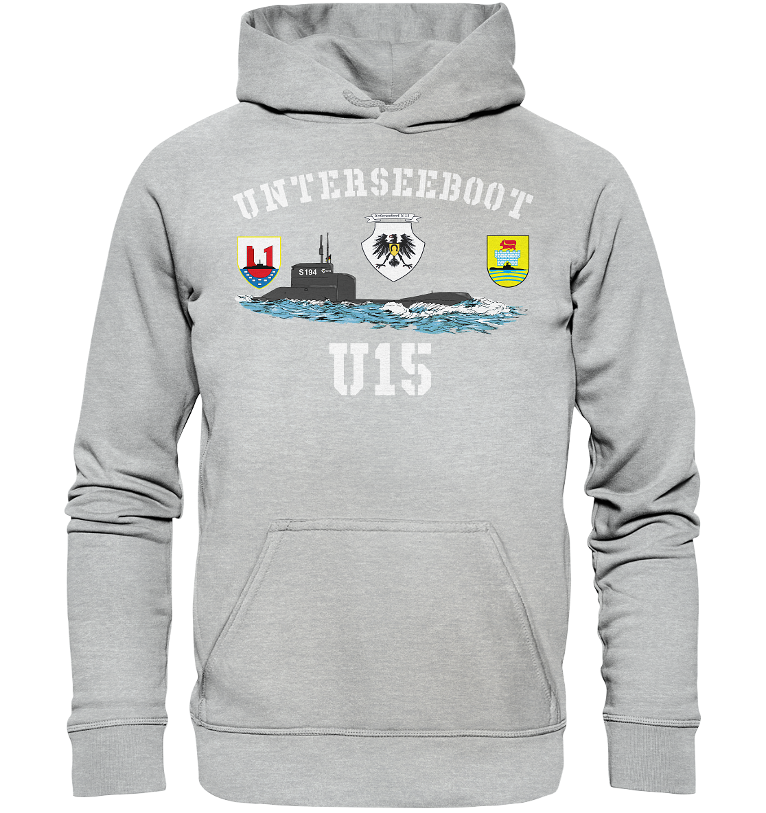 Unterseeboot U15 - Basic Unisex Hoodie