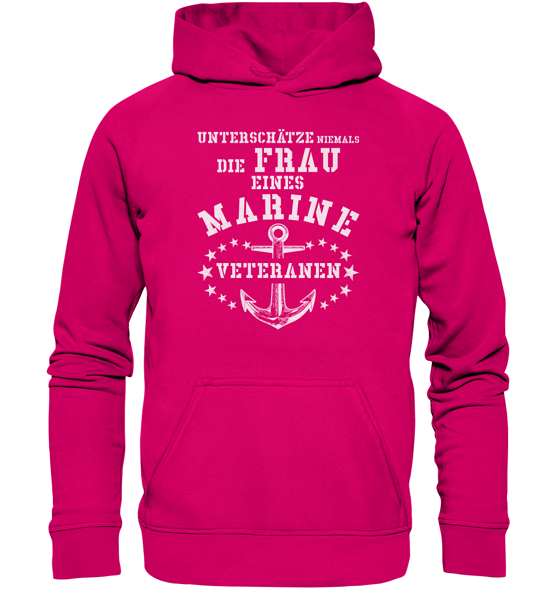 Unterschätze niemals die Frau.... - Basic Unisex Hoodie