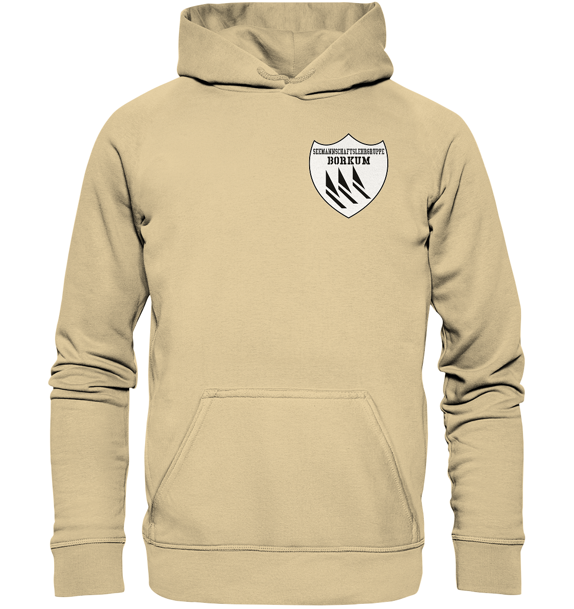 Seemannschaftslehrgruppe BORKUM Brustwappen - Basic Unisex Hoodie
