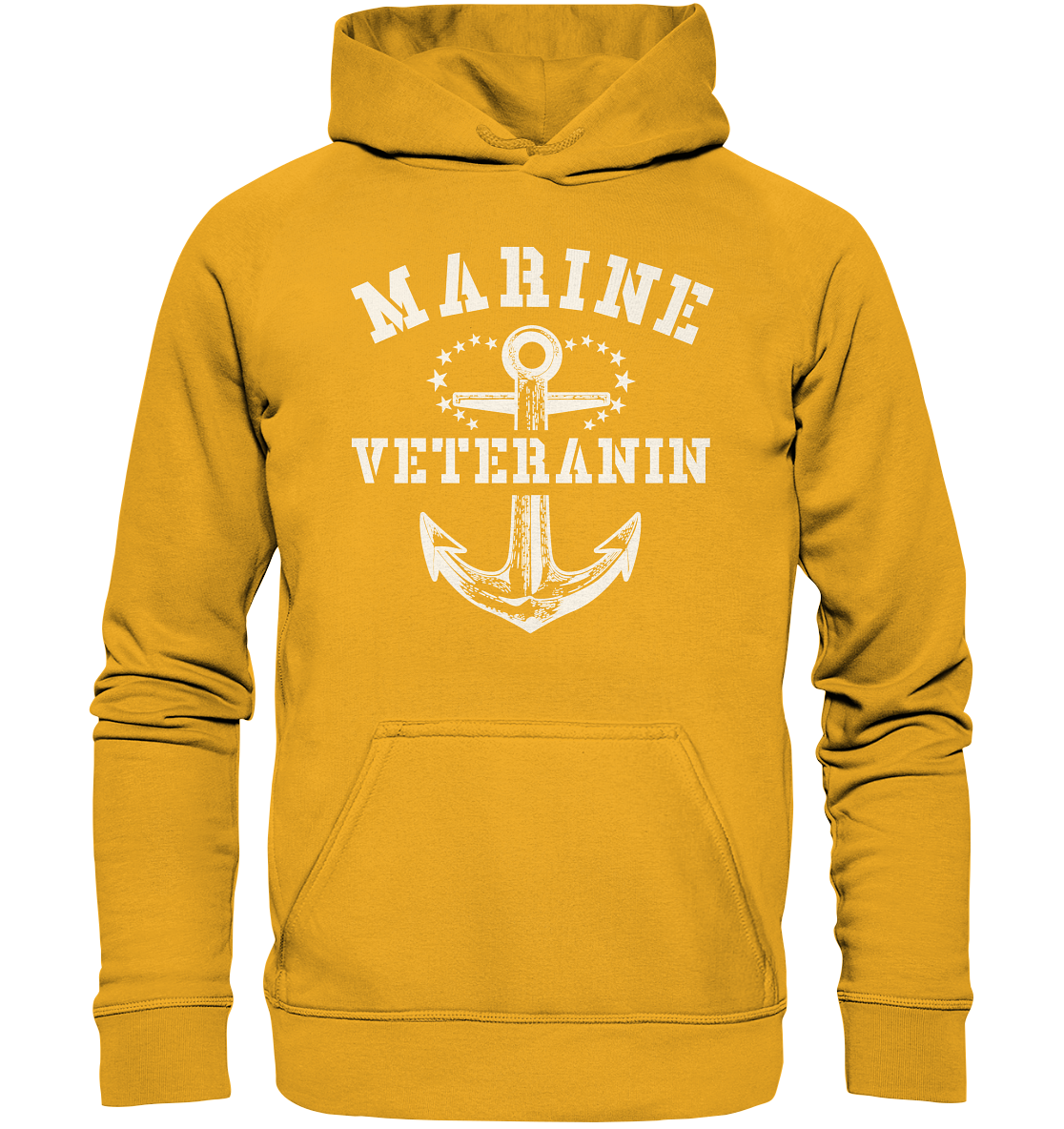 Marine Veteranin - Basic Unisex Hoodie