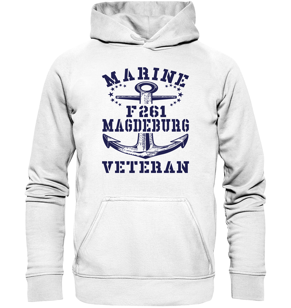 Korvette F261 MAGDEBURG Marine Veteran - Basic Unisex Hoodie