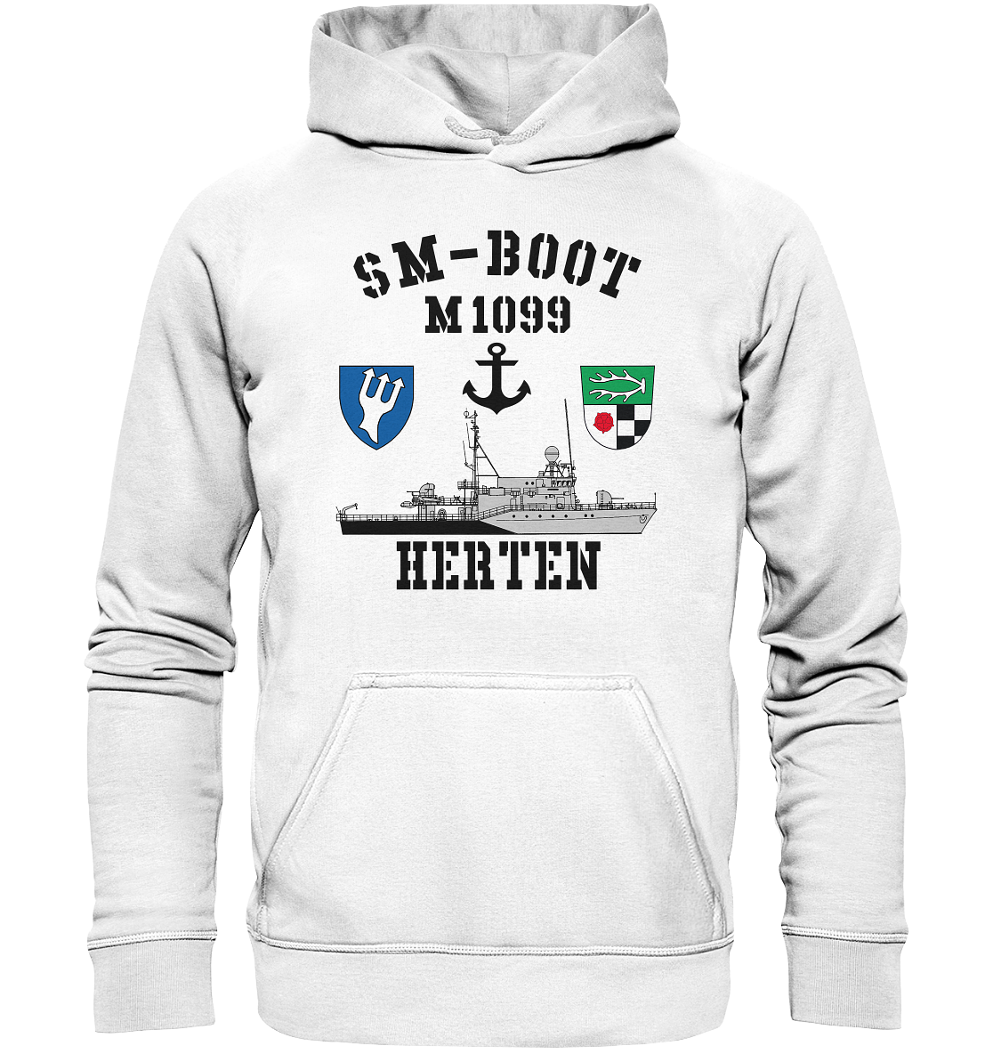 SM-Boot M1099 HERTEN Anker - Basic Unisex Hoodie