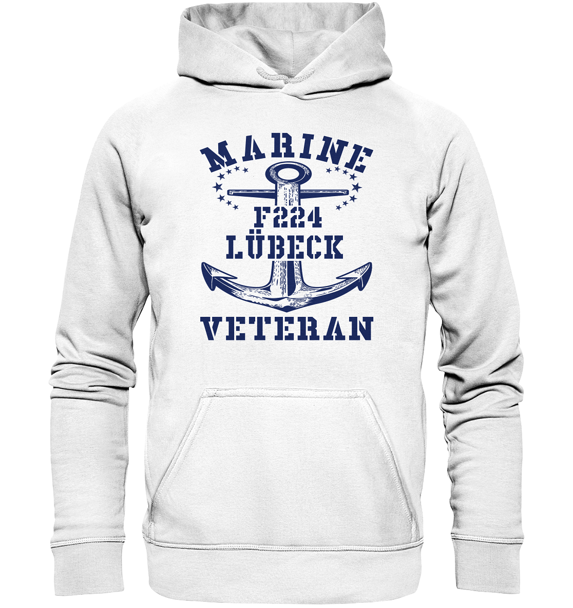 MV Fregatte F224 LÜBECK - Basic Unisex Hoodie
