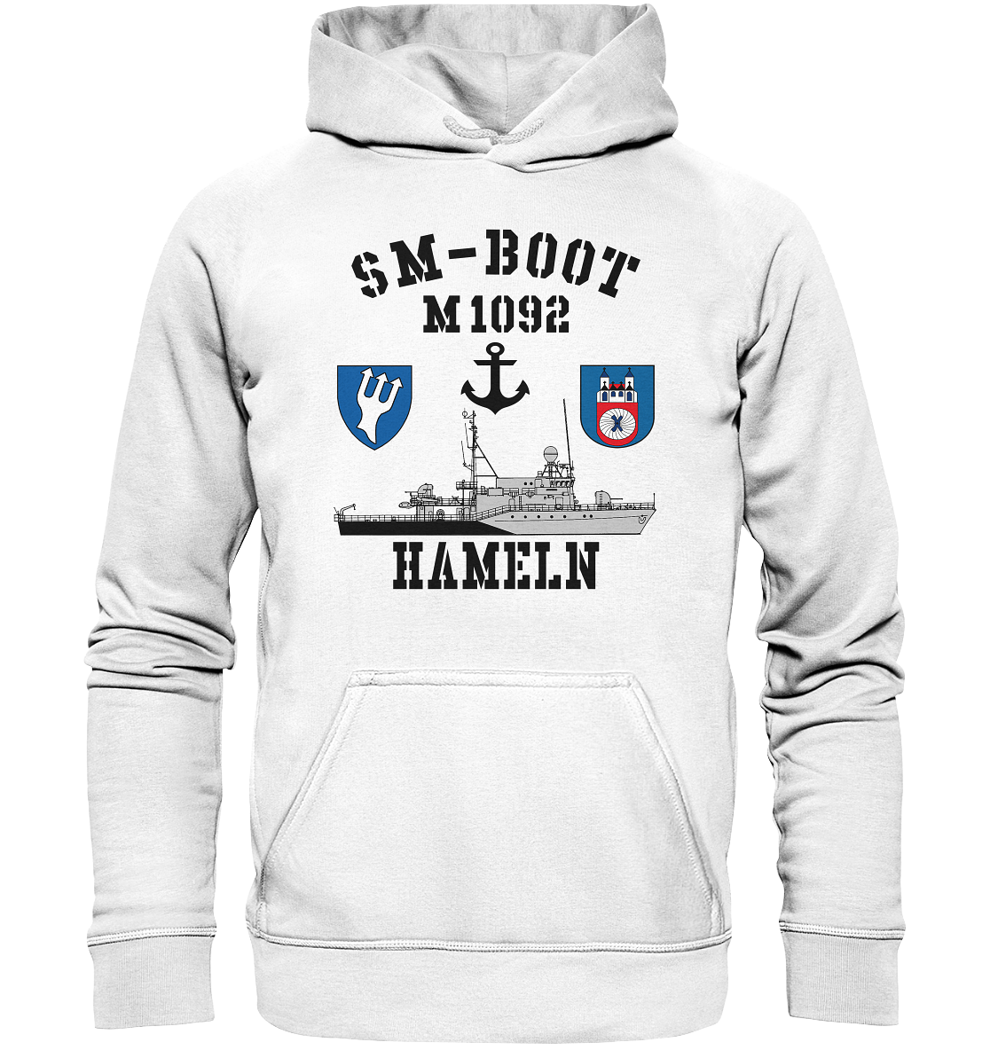 SM-Boot M1092 HAMELN Anker - Basic Unisex Hoodie