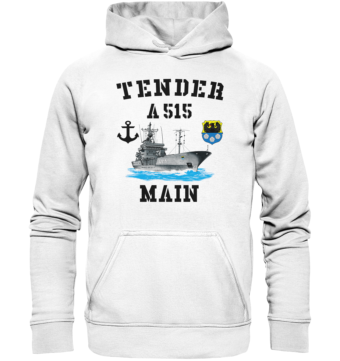 Tender A515 MAIN Anker - Basic Unisex Hoodie
