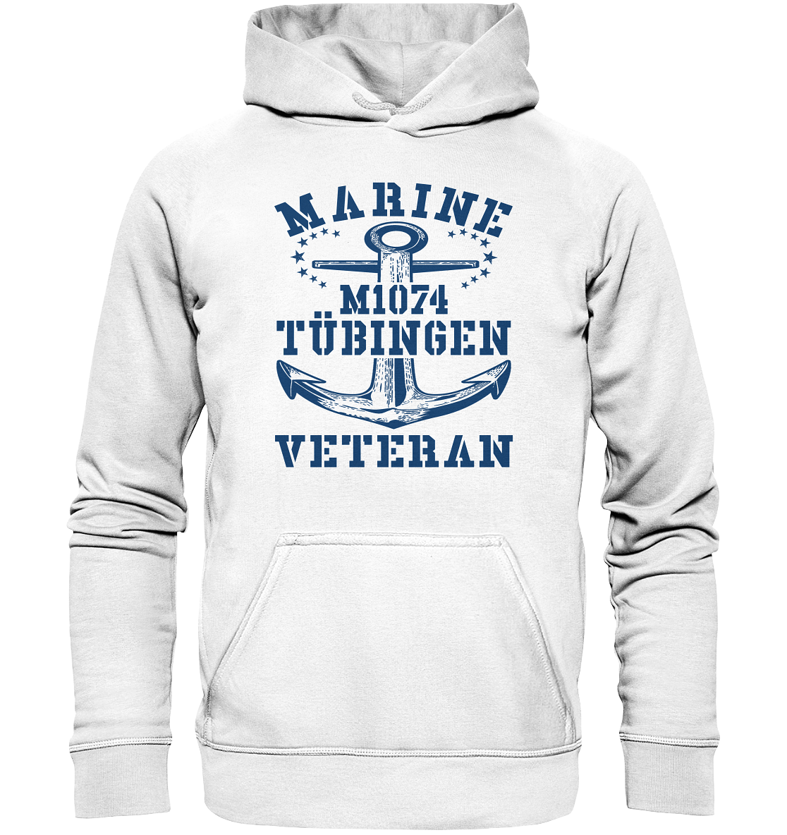 MARINE VETERAN M1074 TÜBINGEN - Basic Unisex Hoodie