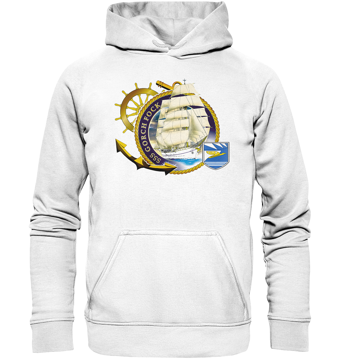 Segelschulschiff GORCH FOCK - Basic Unisex Hoodie