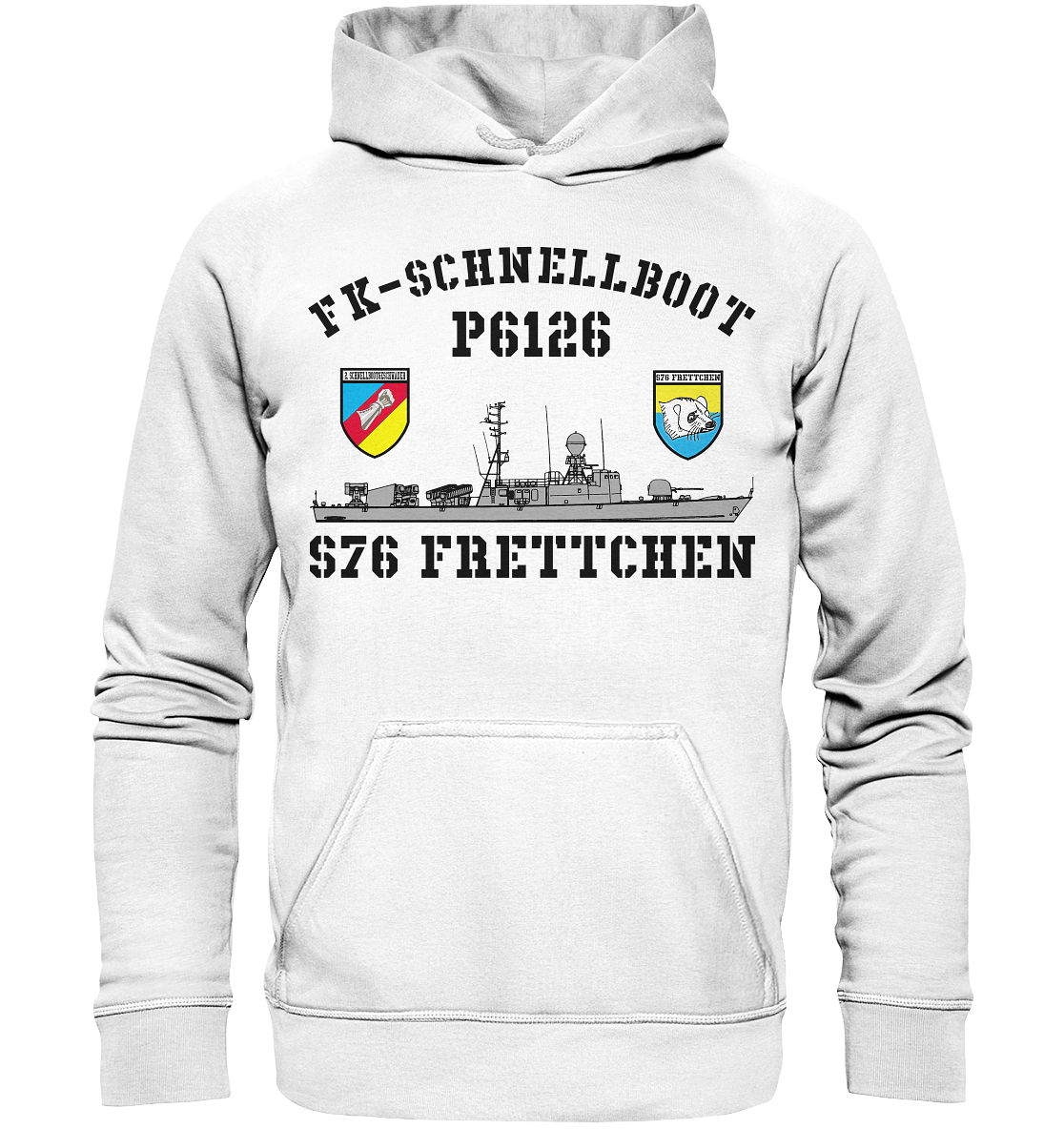 P6126 S76 FRETTCHEN 2.SG - Basic Unisex Hoodie