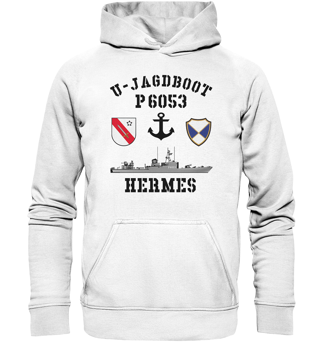 U-Jagdboot P6053 HERMES Anker - Basic Unisex Hoodie