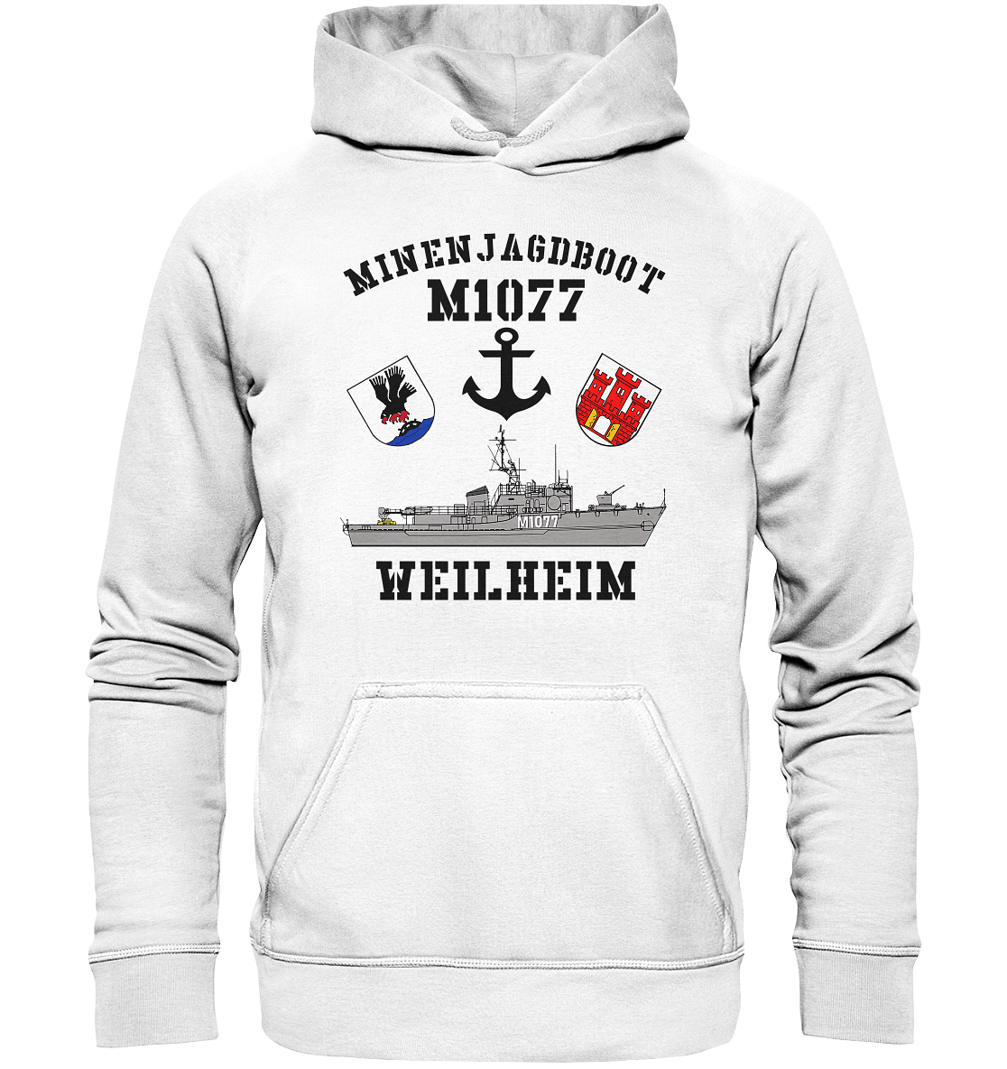 Mij.-Boot M1077 WEILHEIM - Basic Unisex Hoodie