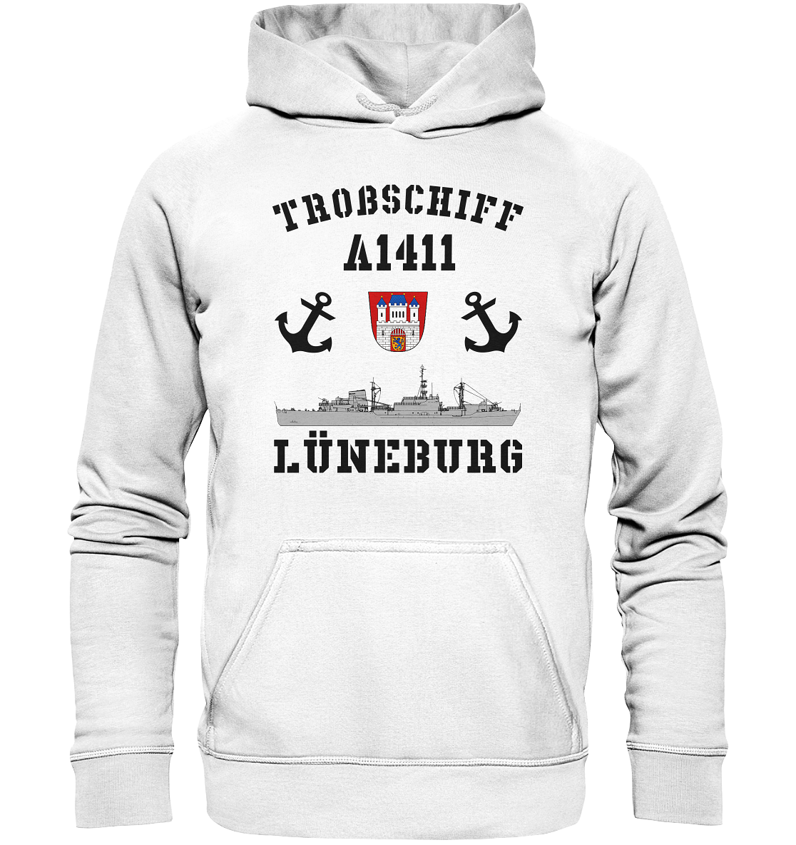 Troßschiff A1411 LÜNEBURG - Basic Unisex Hoodie