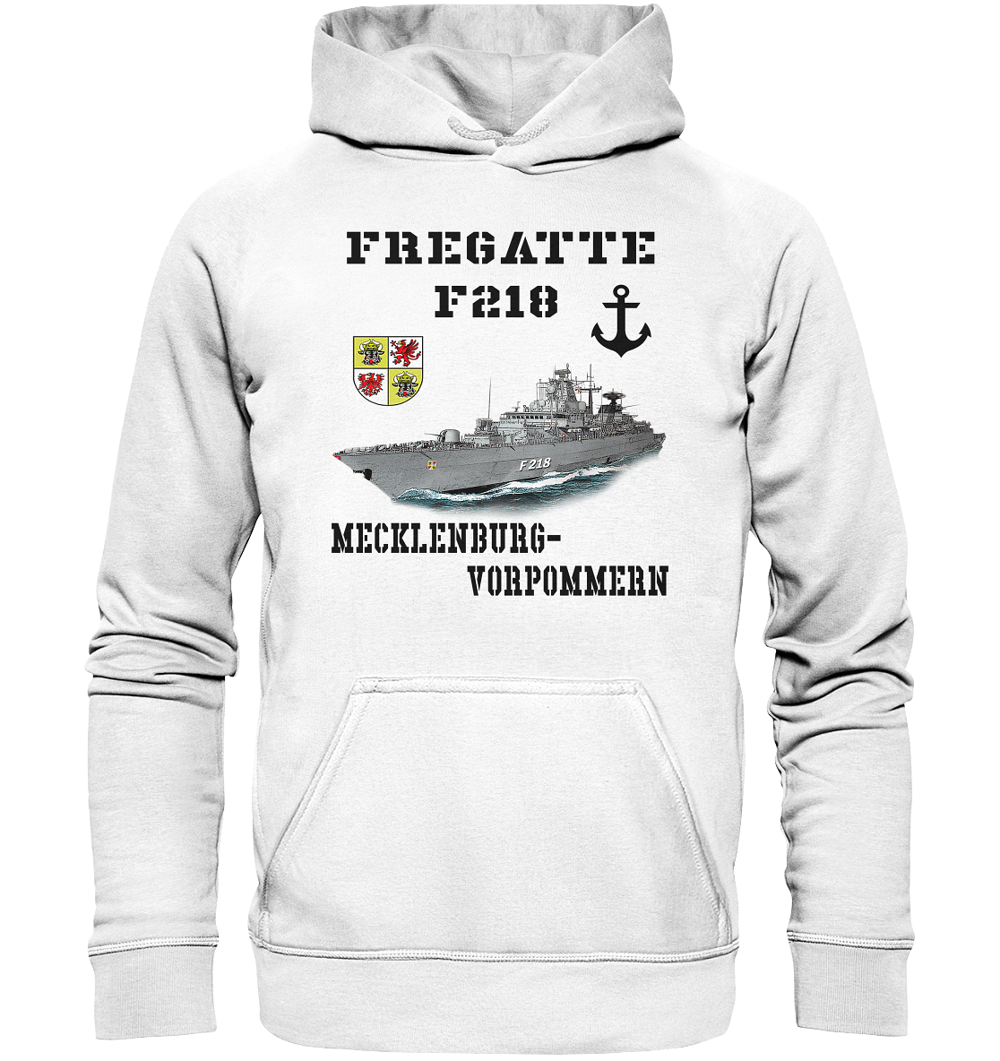 F218 Fregatte MECKLENBURG-VORPOMMERN - Basic Unisex Hoodie