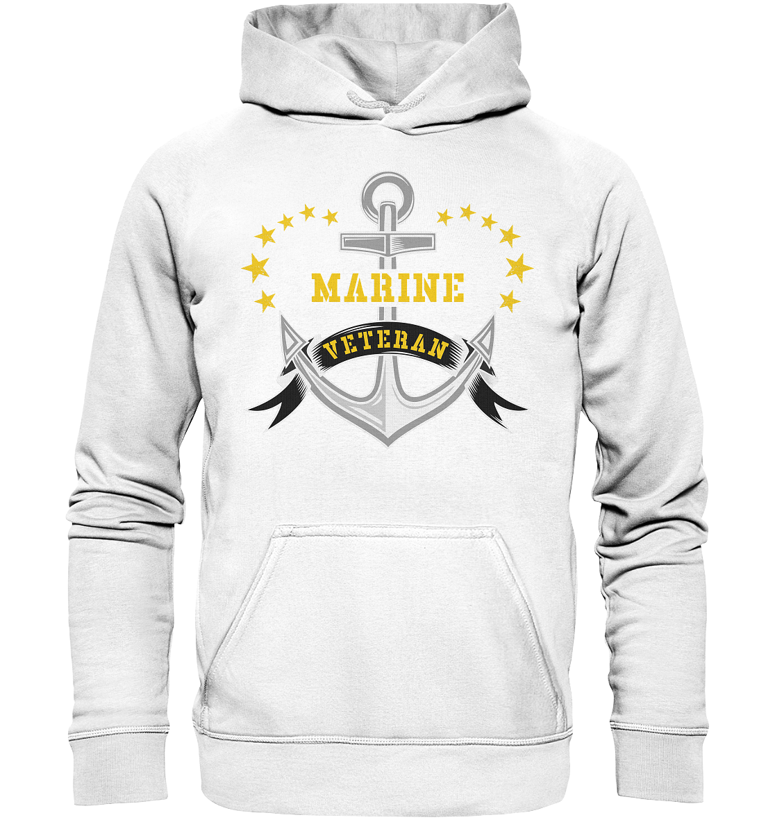 ANKER MARINE VETERAN - Basic Unisex Hoodie