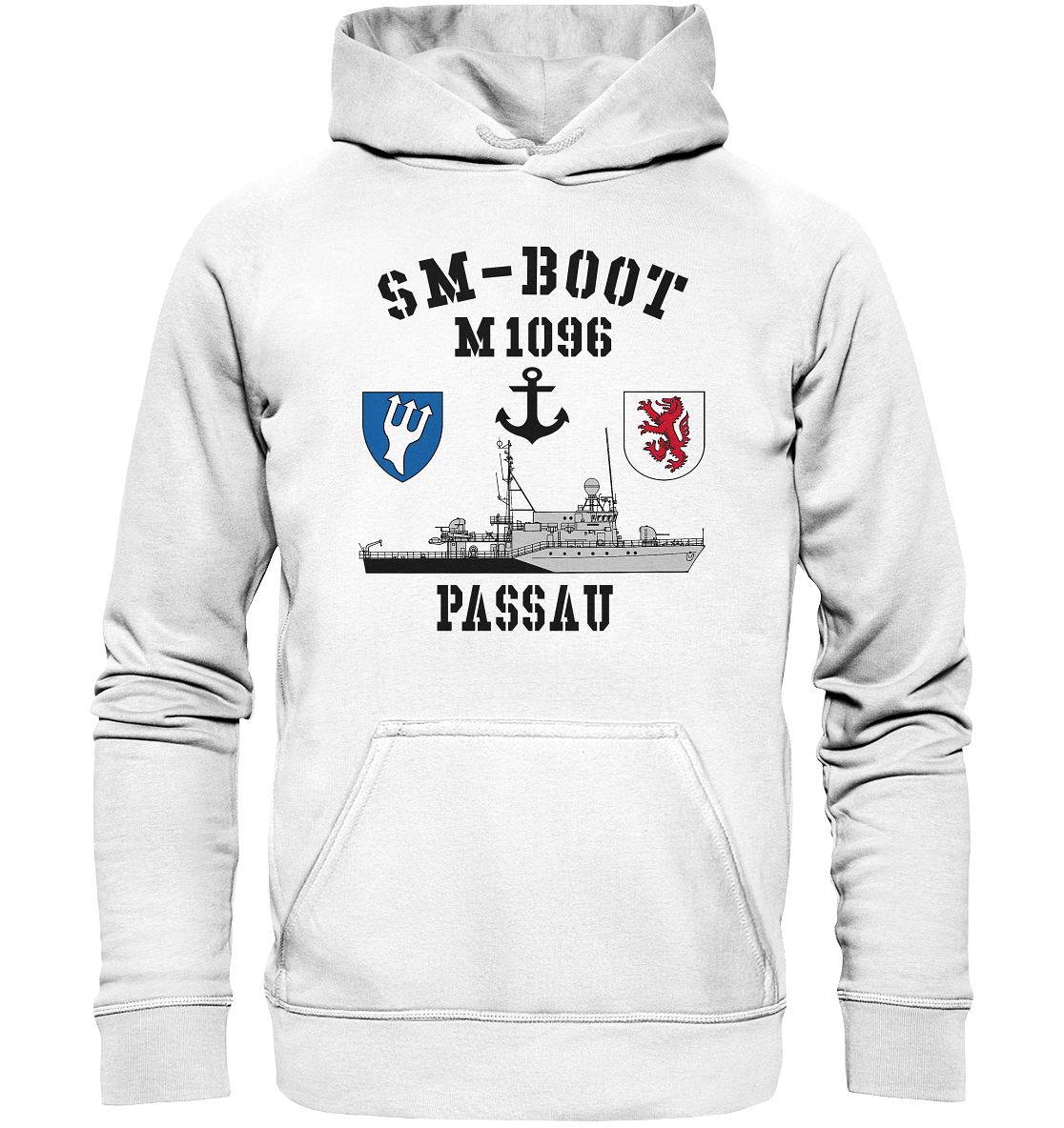 SM-Boot M1096 PASSAU Anker - Basic Unisex Hoodie