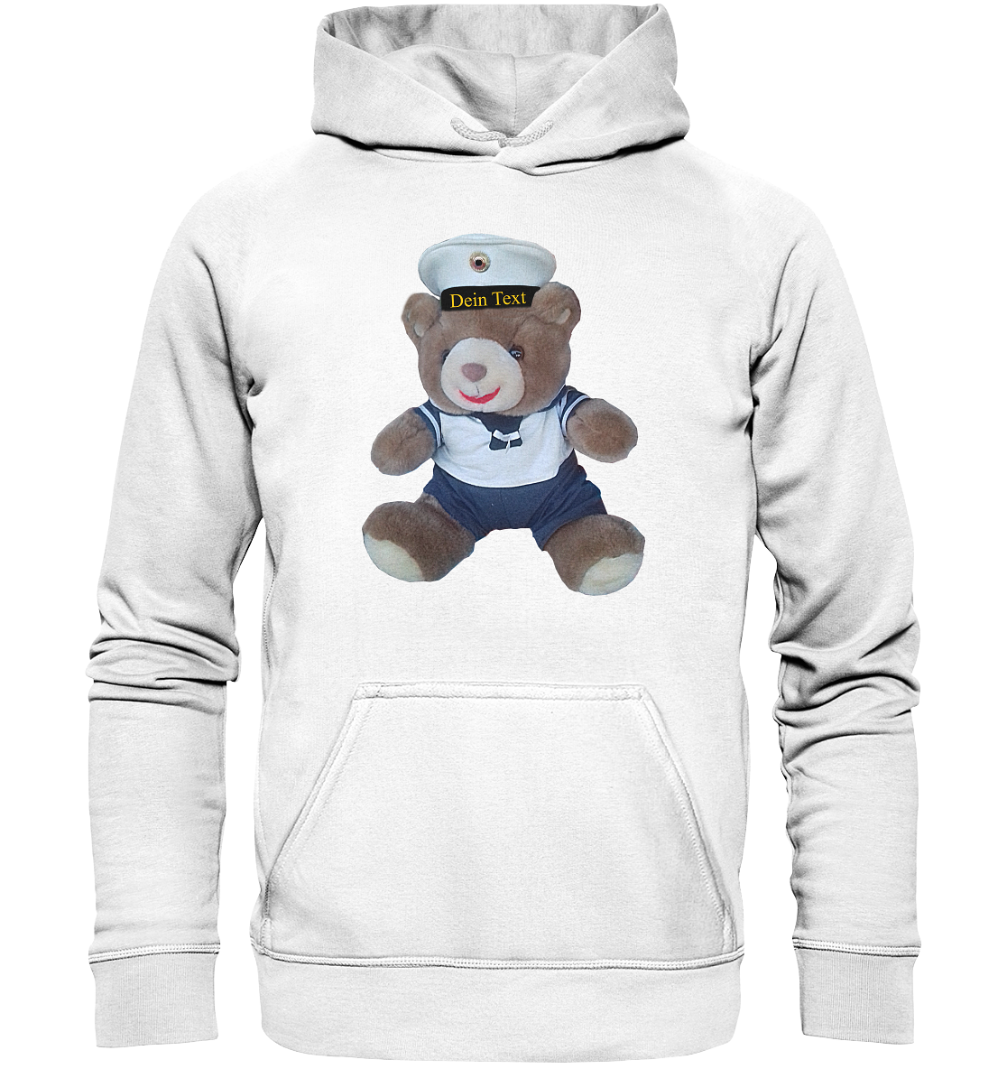 Teddy DEIN TEXT - Basic Unisex Hoodie