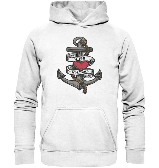 Anker Herz  D186 MÖLDERS - Basic Unisex Hoodie