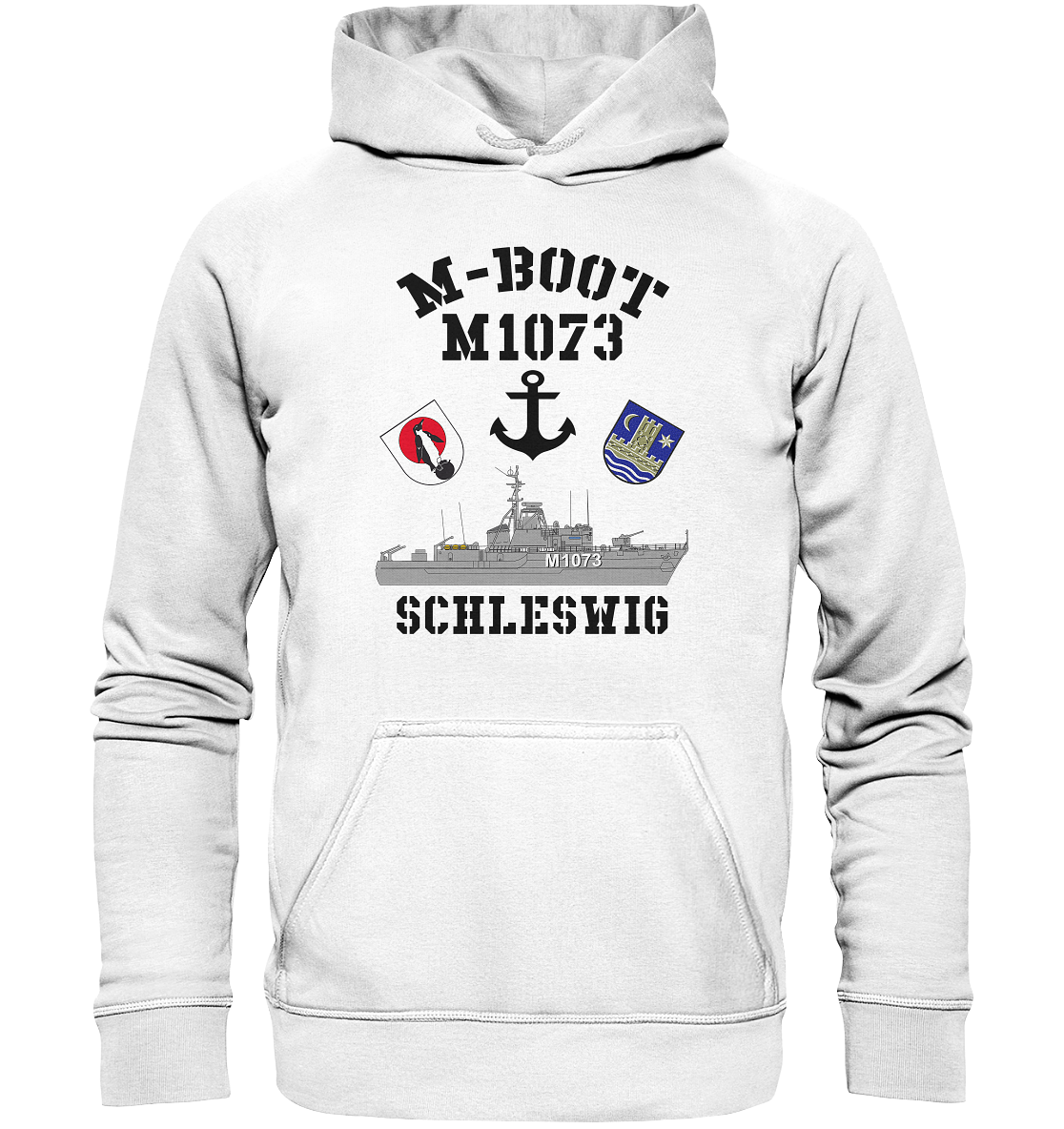 M-Boot M1073 SCHLESWIG Anker (HL) - Basic Unisex Hoodie