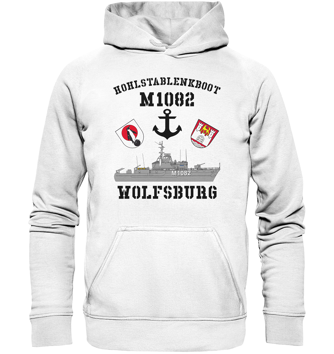 M1082 HL-Boot WOLFSBURG - Basic Unisex Hoodie