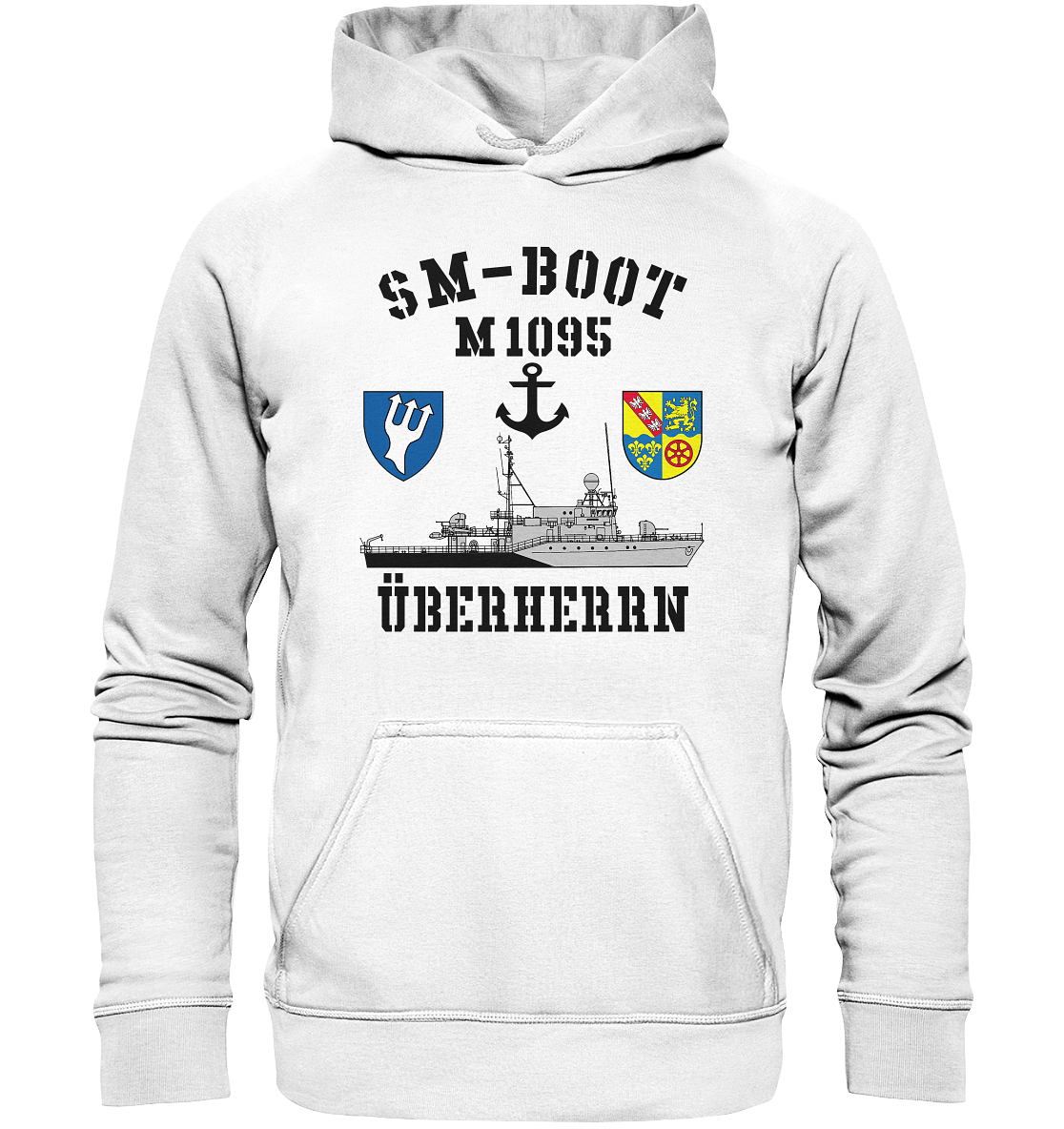 SM-Boot M1095 ÜBERHERRN Anker - Basic Unisex Hoodie
