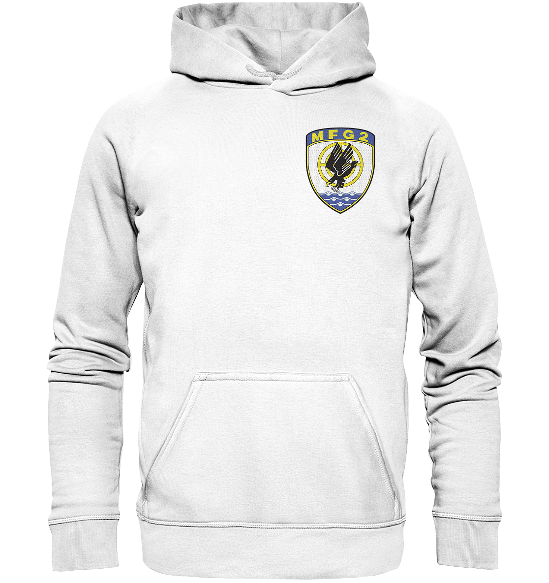 Marinefliegergeschwader 2 Brustwappen - Basic Unisex Hoodie