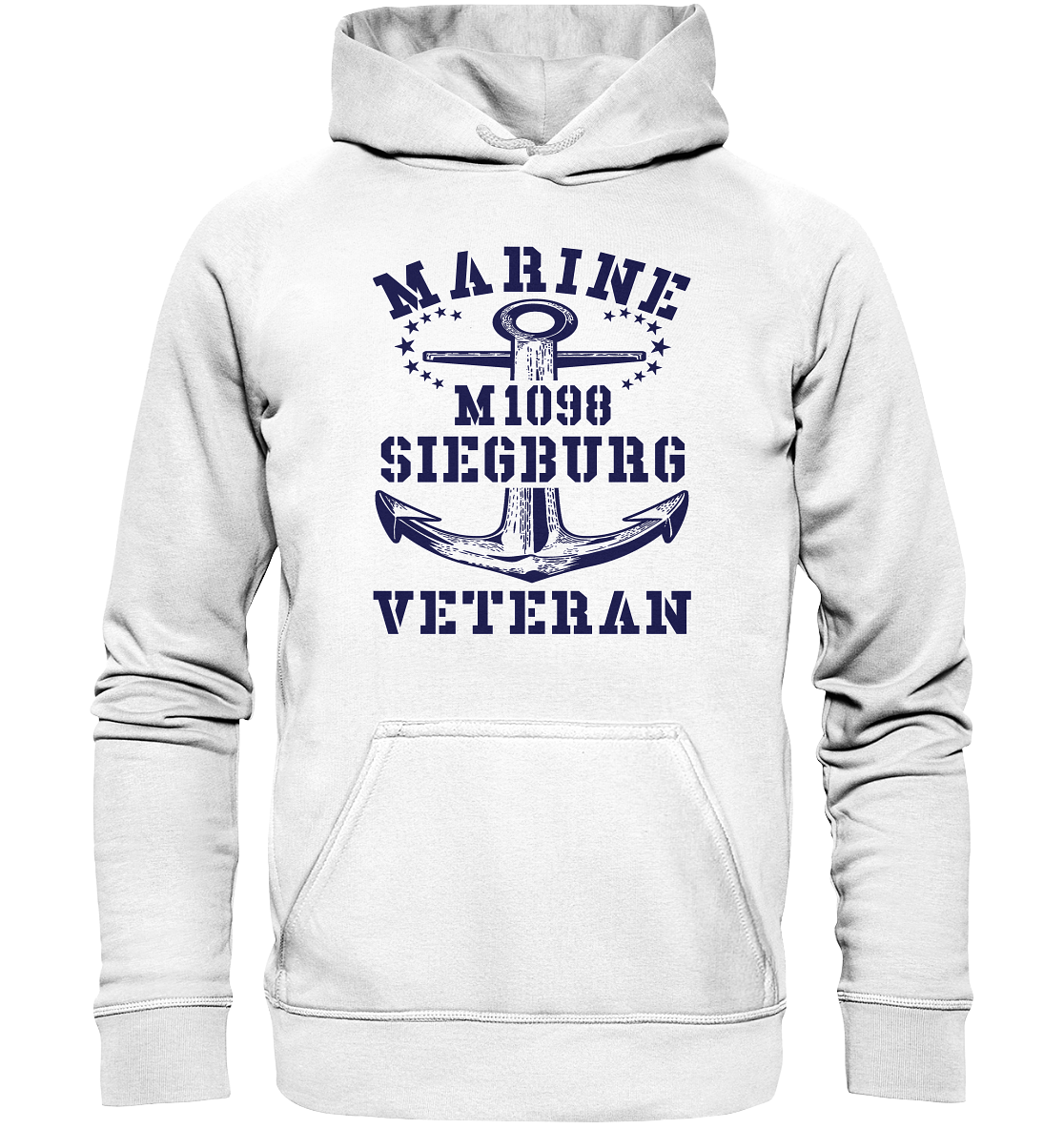 M1098 SIEGBURG Marine Veteran - Basic Unisex Hoodie