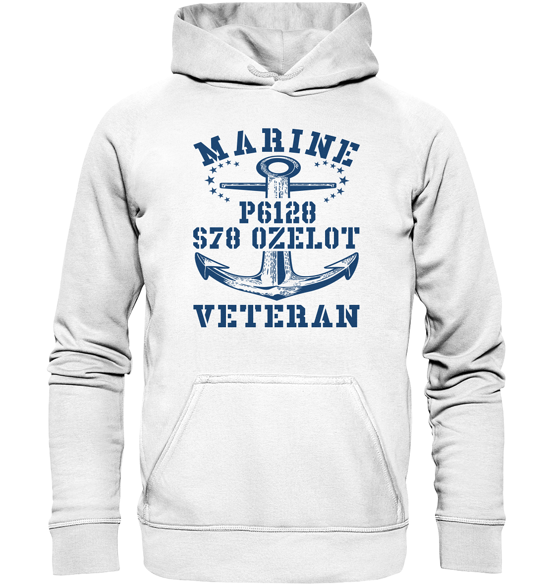 FK-Schnellboot P6128 OZELOT Marine Veteran - Basic Unisex Hoodie