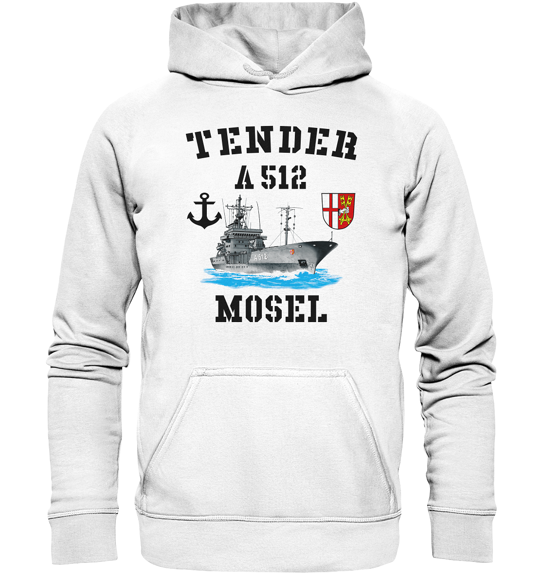 Tender A512 MOSEL Anker - Basic Unisex Hoodie