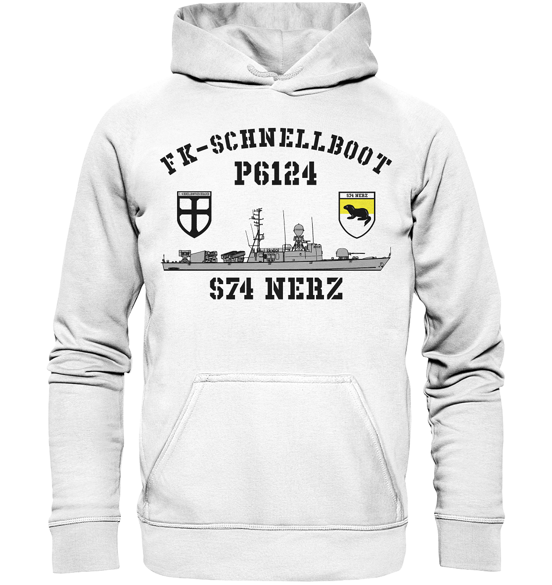 P6124 S74 NERZ 7.SG - Basic Unisex Hoodie