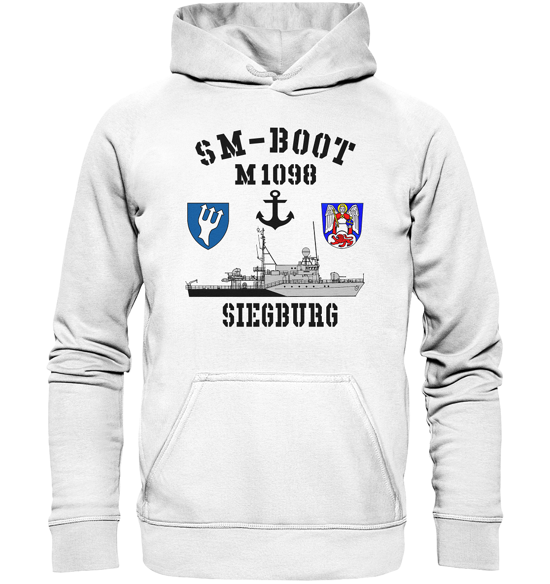 SM-Boot M1098 SIEGBURG Anker - Basic Unisex Hoodie