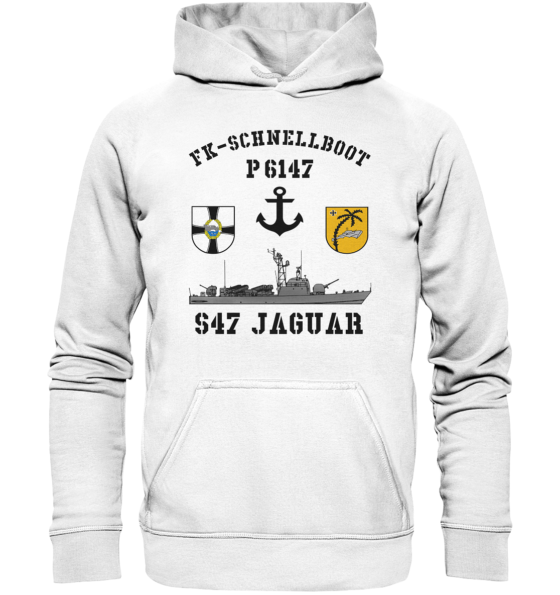 P6147 S47 JAGUAR - Basic Unisex Hoodie