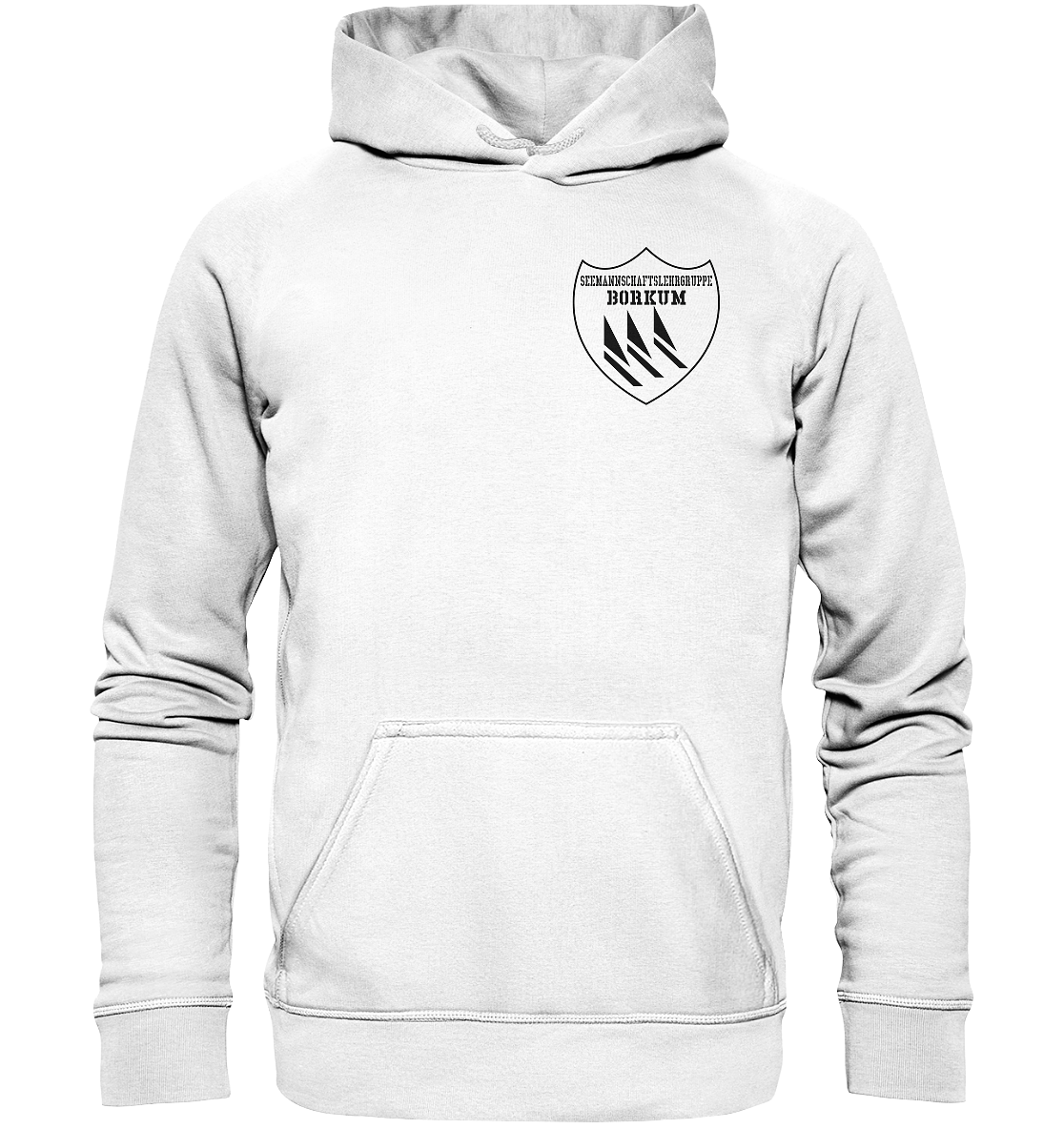 Seemannschaftslehrgruppe BORKUM Brustwappen - Basic Unisex Hoodie