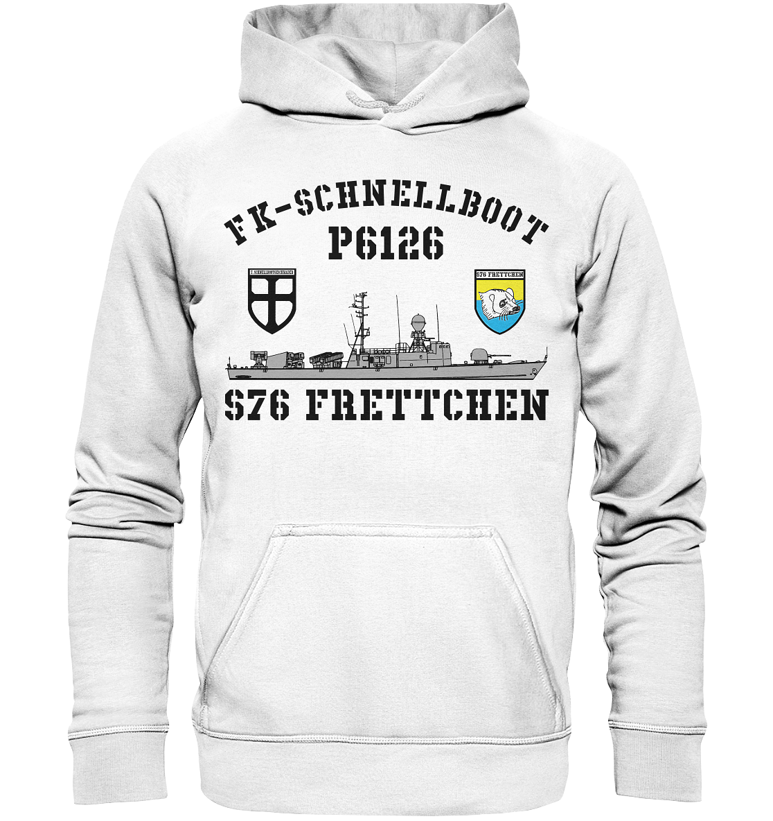 P6126 S76 FRETTCHEN 7.SG - Basic Unisex Hoodie