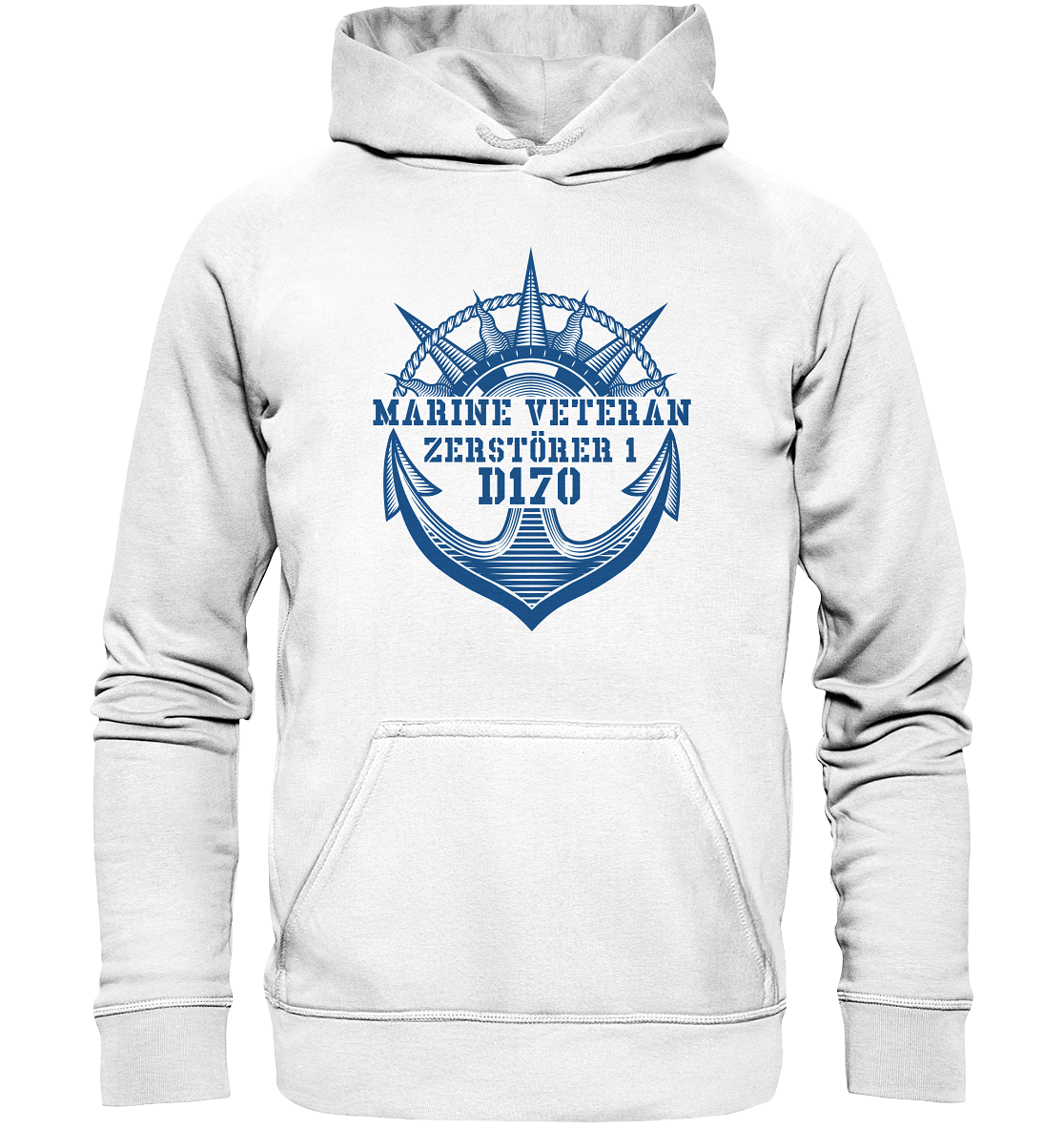 MARINE VETERAN D170 ZERSTÖRER 1 - Basic Unisex Hoodie