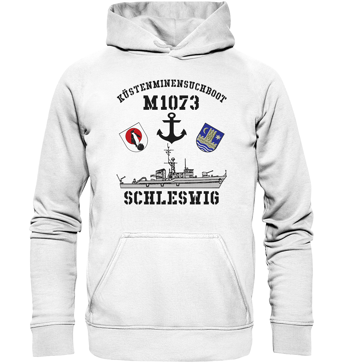 KM-Boot M1073 SCHLESWIG Anker - Basic Unisex Hoodie